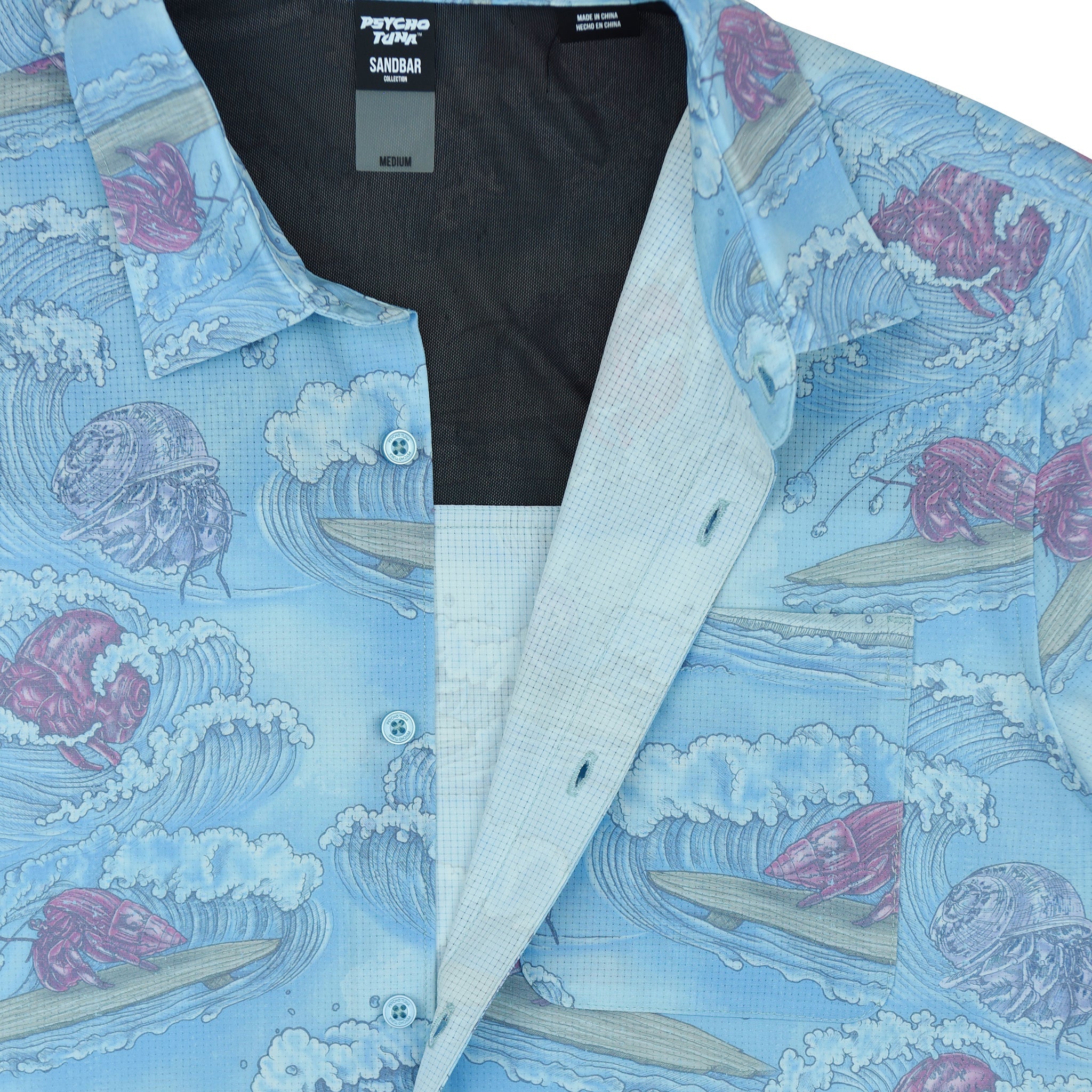 Men's Baja Short Sleeve Button Up Shirt