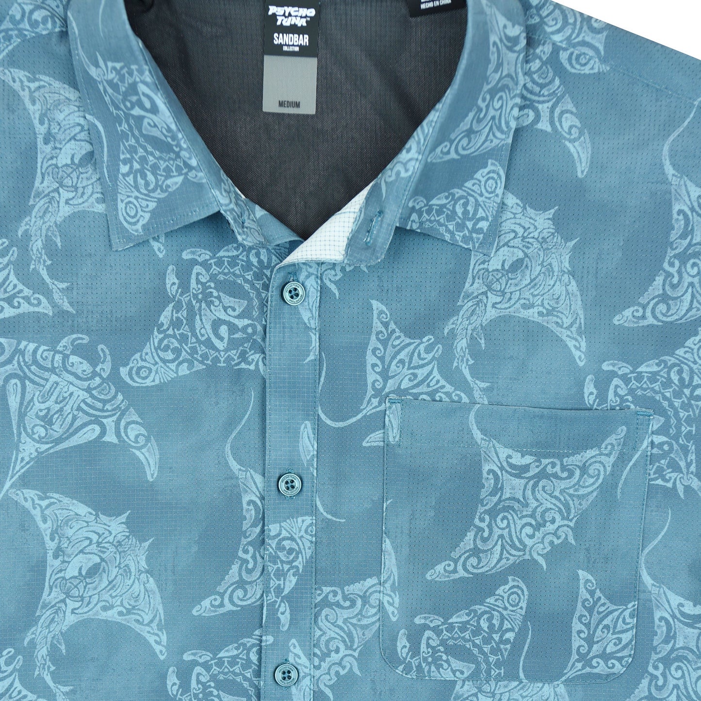 Men's Baja Short Sleeve Button Up Shirt