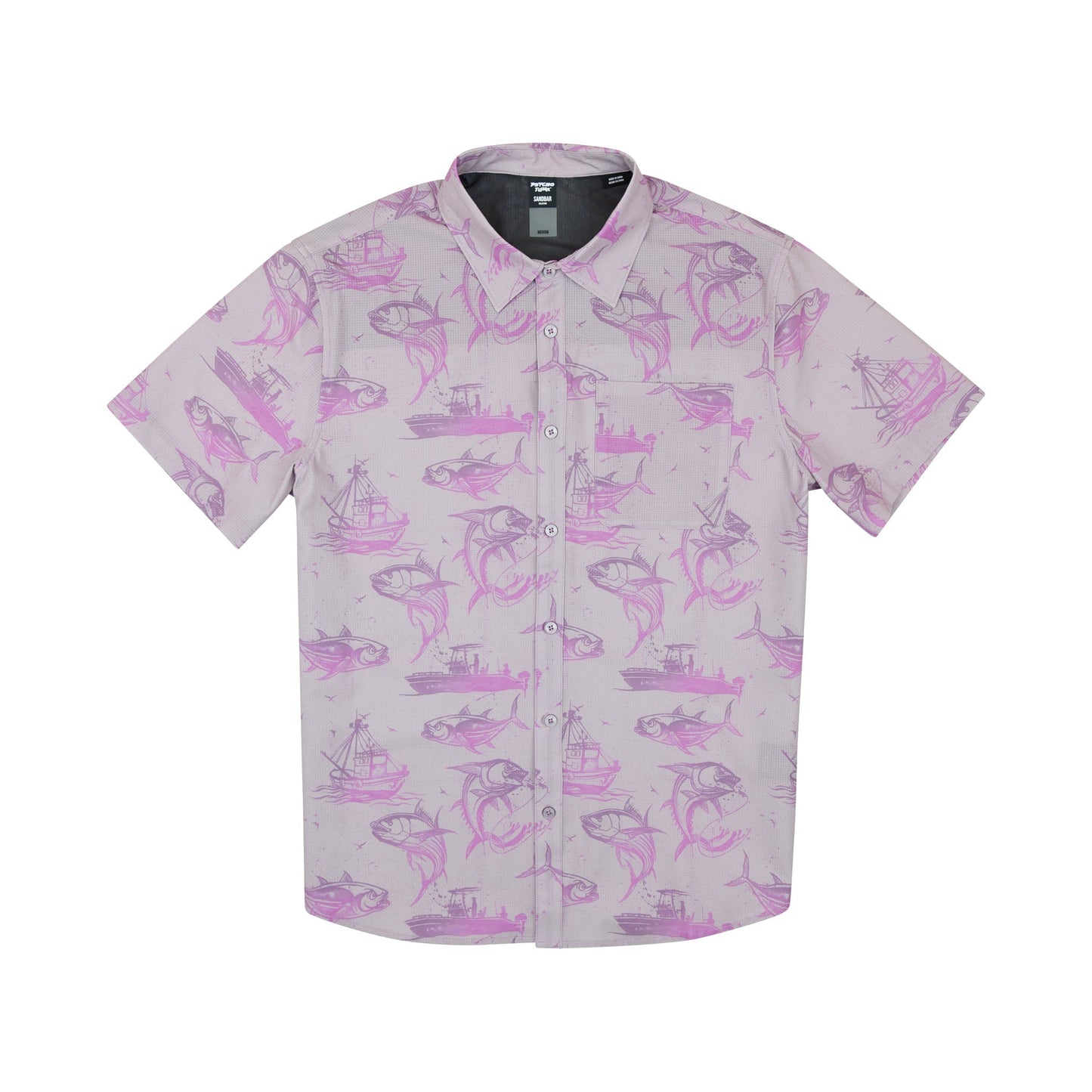 Men's Baja Short Sleeve Button Up Shirt