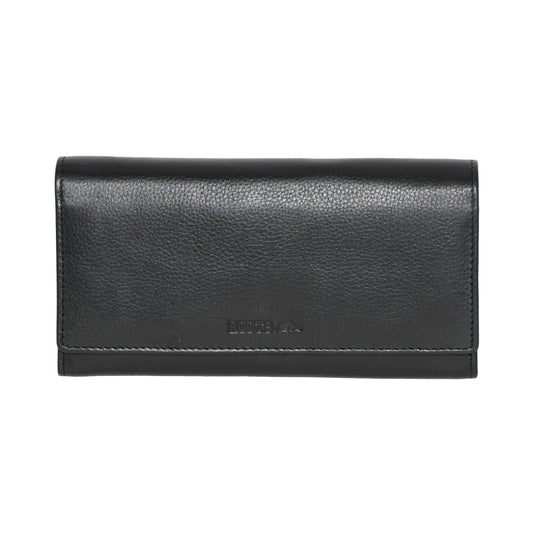 Roots Ladies Large Checkbook Clutch Wallet