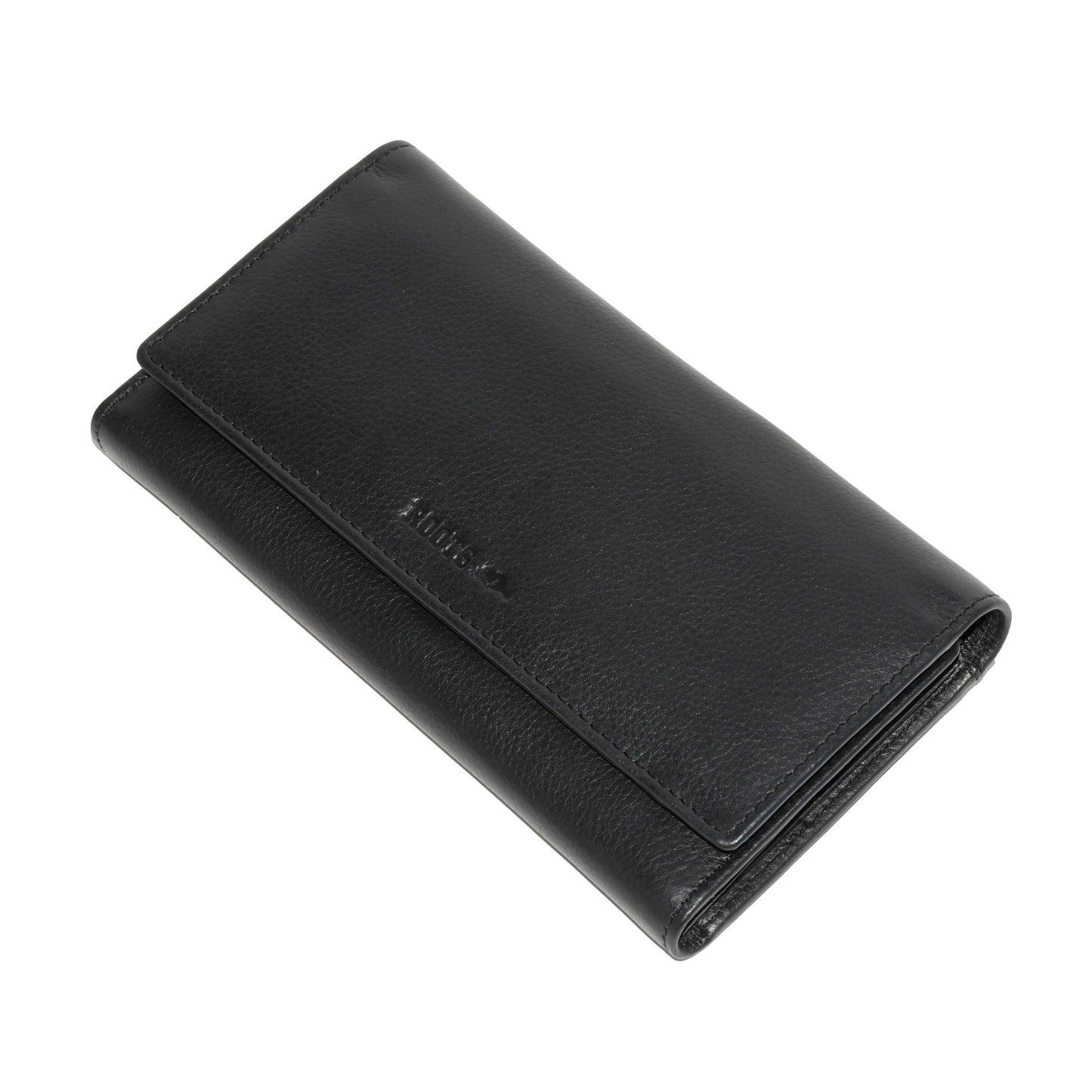 Roots Ladies Large Checkbook Clutch Wallet