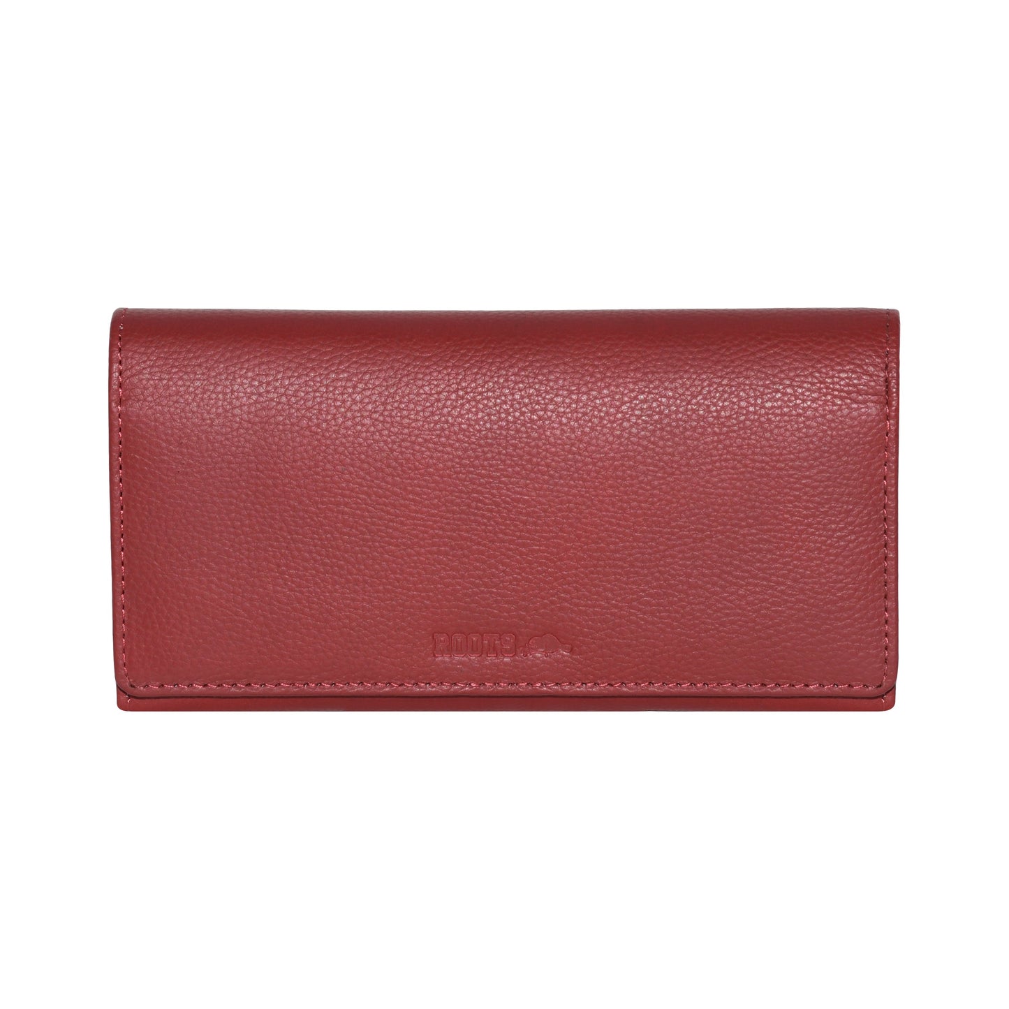 Roots Ladies Large Clutch Wallet with Removable Checkbook - Ruumur