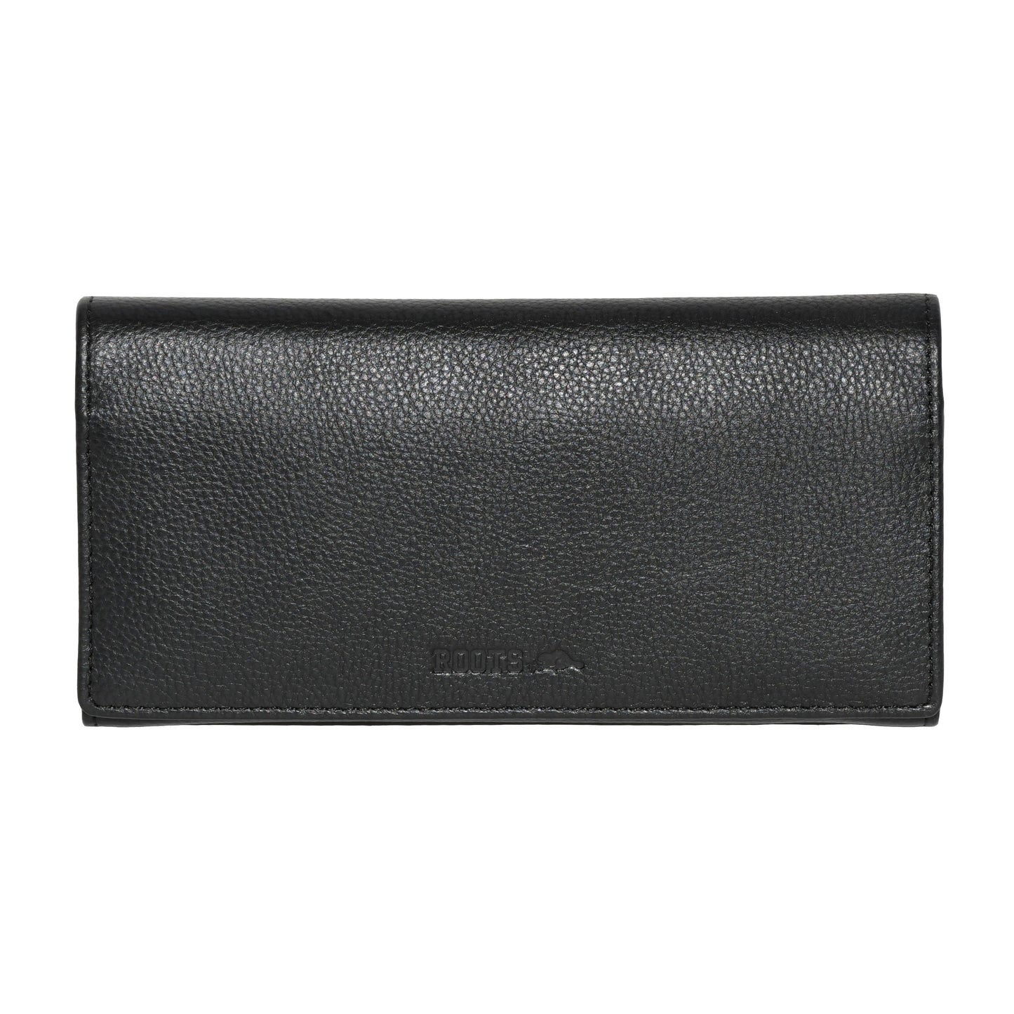 Roots Ladies Large Clutch Wallet with Removable Checkbook - Ruumur