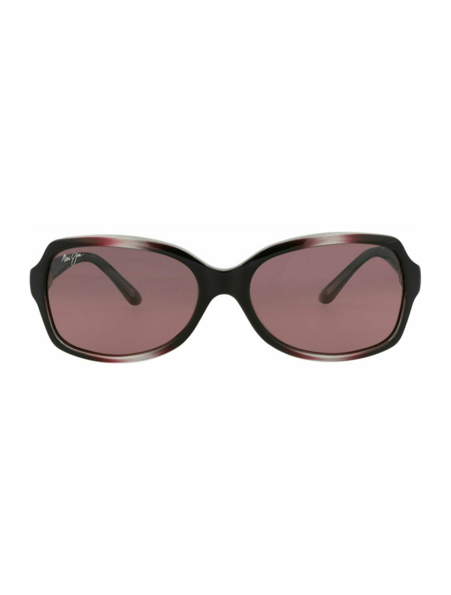 title:Maui Jim Round-Frame Nylon Sunglasses;color:Burgundy Burgundy Rose