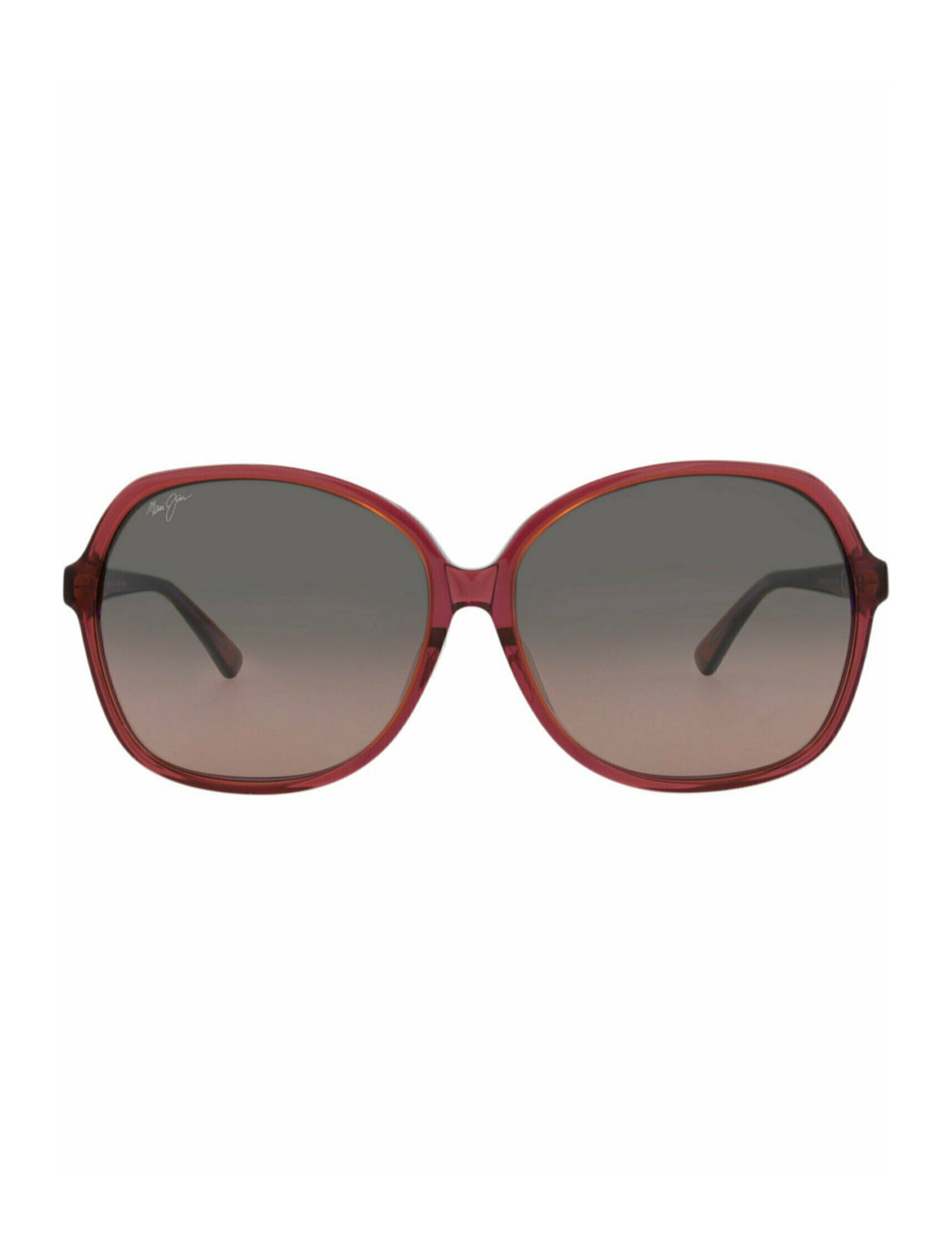 title:Maui Jim Round-Frame Acetate Sunglasses;color:Pink Pink Rose