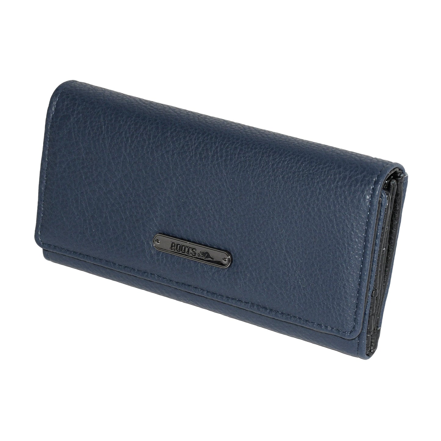 Roots Ladies Slim Trifold Clutch Wallet