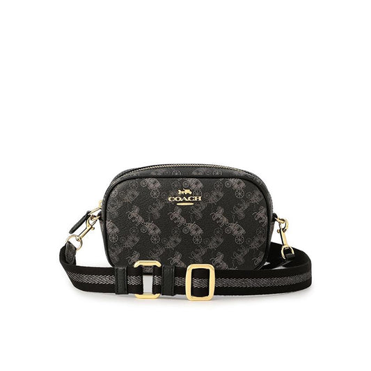 title:Coach Women's Convertible Belt Bag With Horse And Carriage Print;color:IMQBE