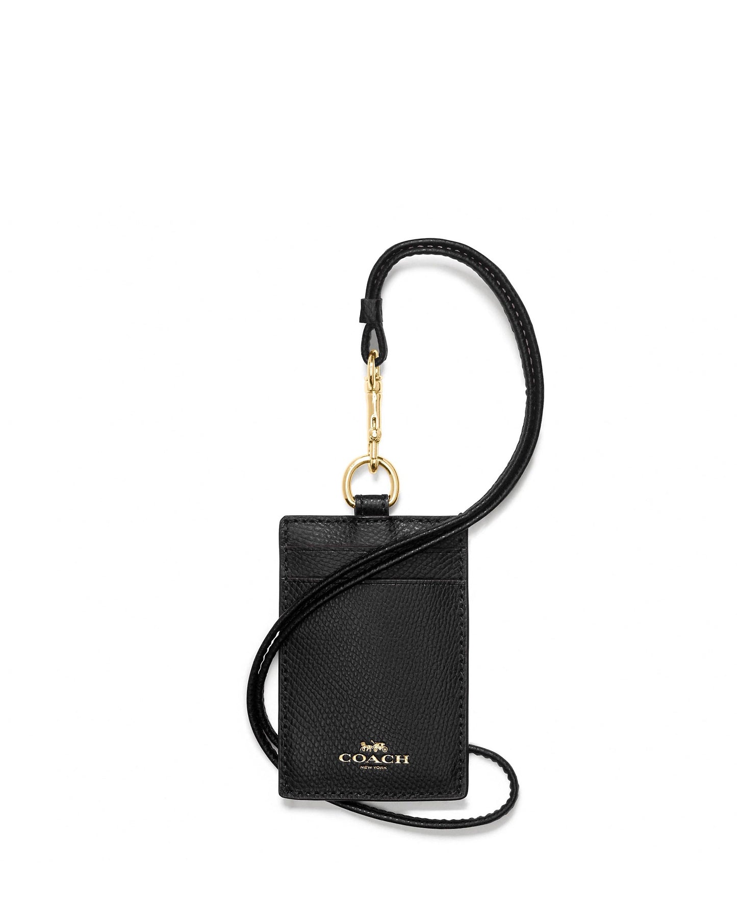 title:Coach Women's Id Lanyard;color:Black