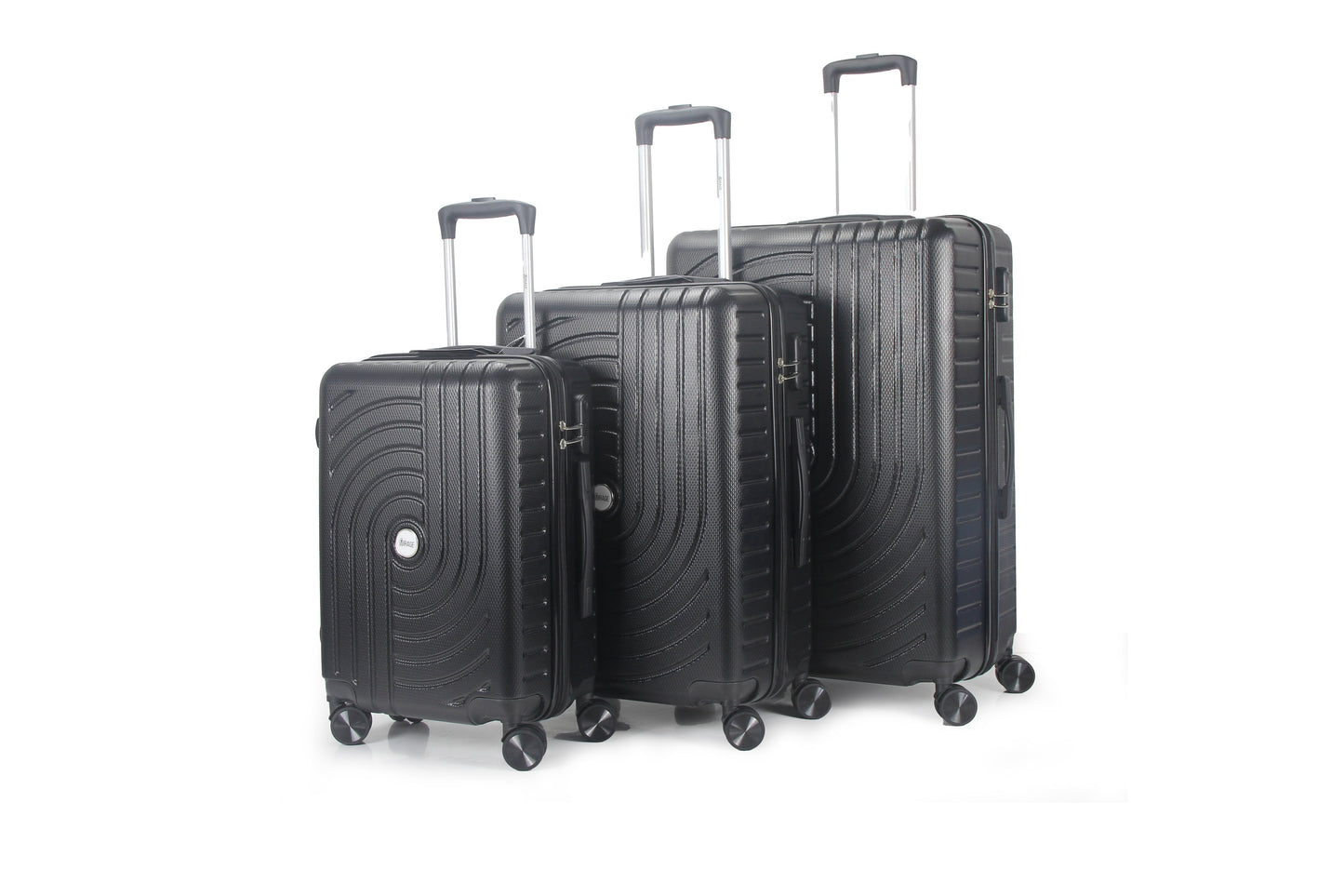 Sally ABS Hard shell Lightweight 360 Dual Spinning Wheels Combo Lock 28" 24", 20" 3 Piece Luggage Set