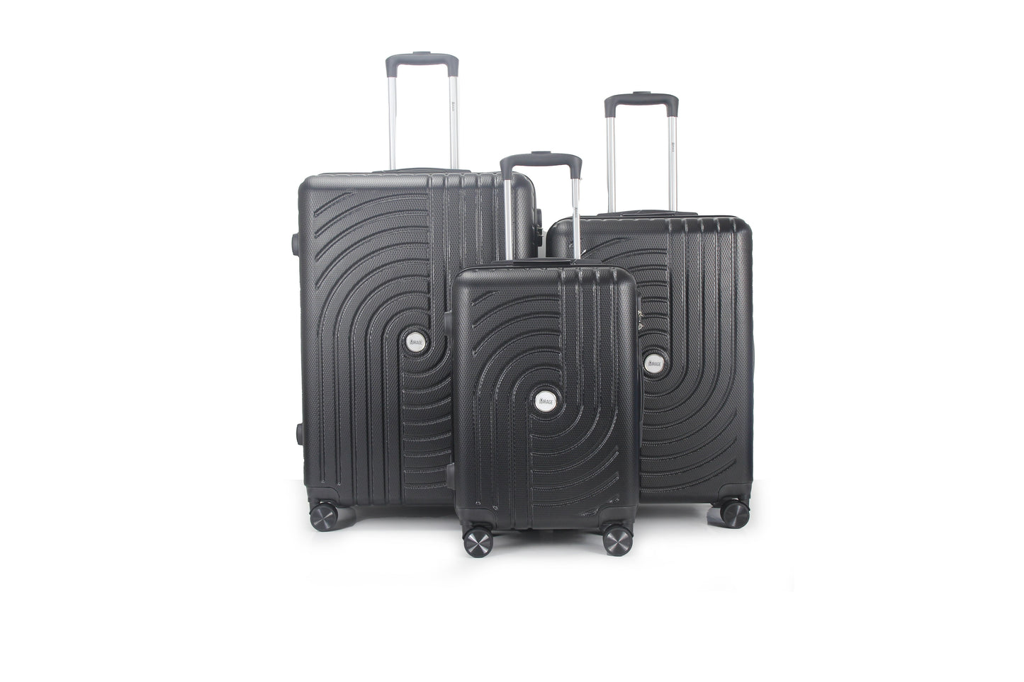 Sally ABS Hard shell Lightweight 360 Dual Spinning Wheels Combo Lock 28" 24", 20" 3 Piece Luggage Set