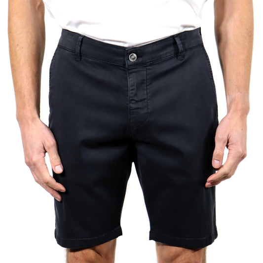 Black Mid Rise Shorts