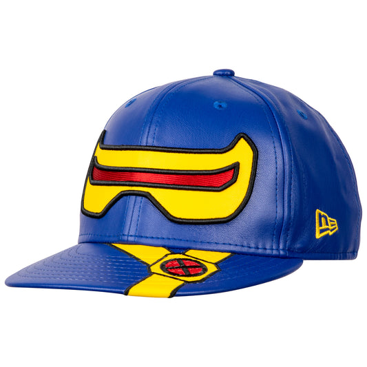 title:X-Men's Cyclops Character Armor 59Fifty Fitted New Era Hat;color:Blue