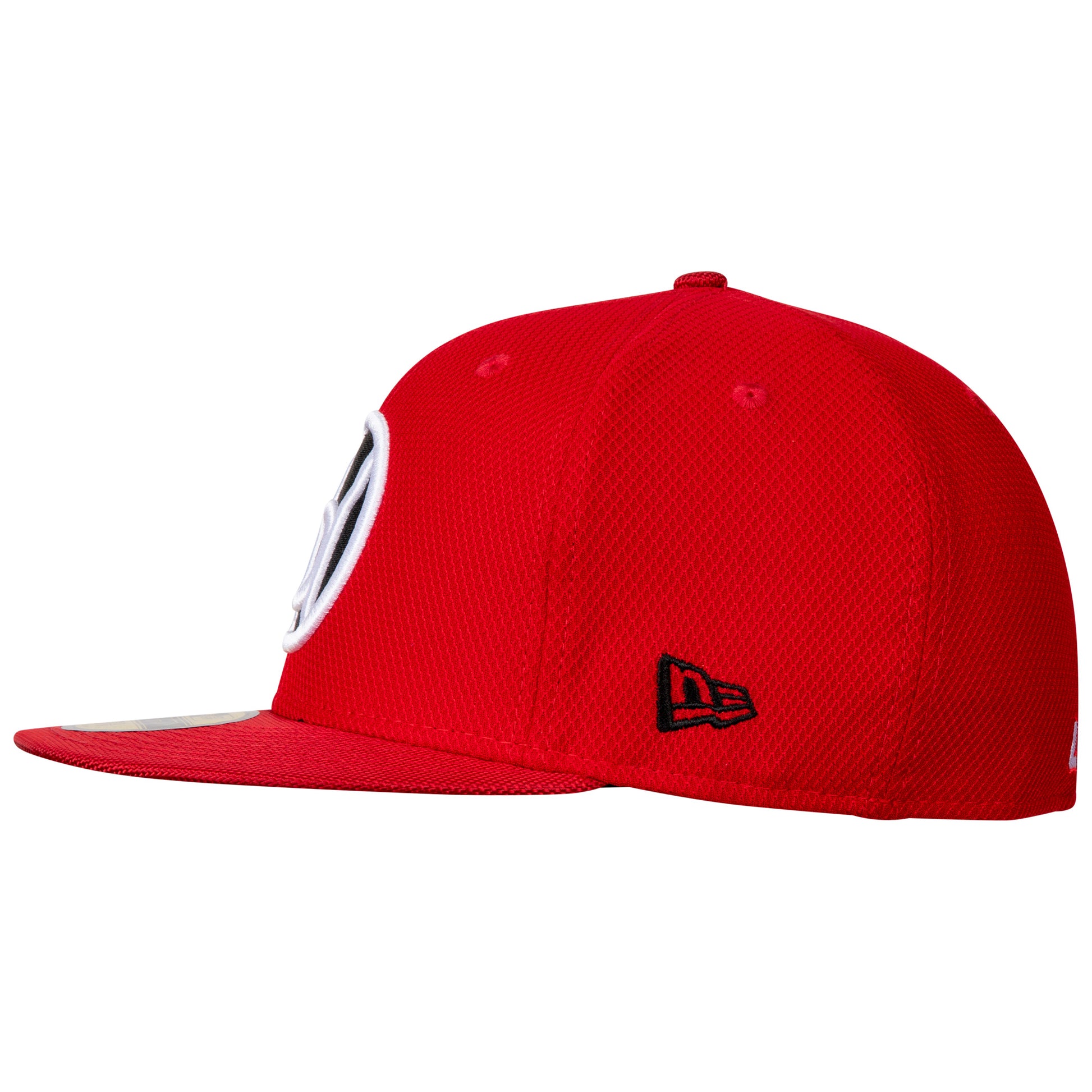 title:Red Lantern Symbol Armor New Era 59Fifty Fitted Hat;color:Red