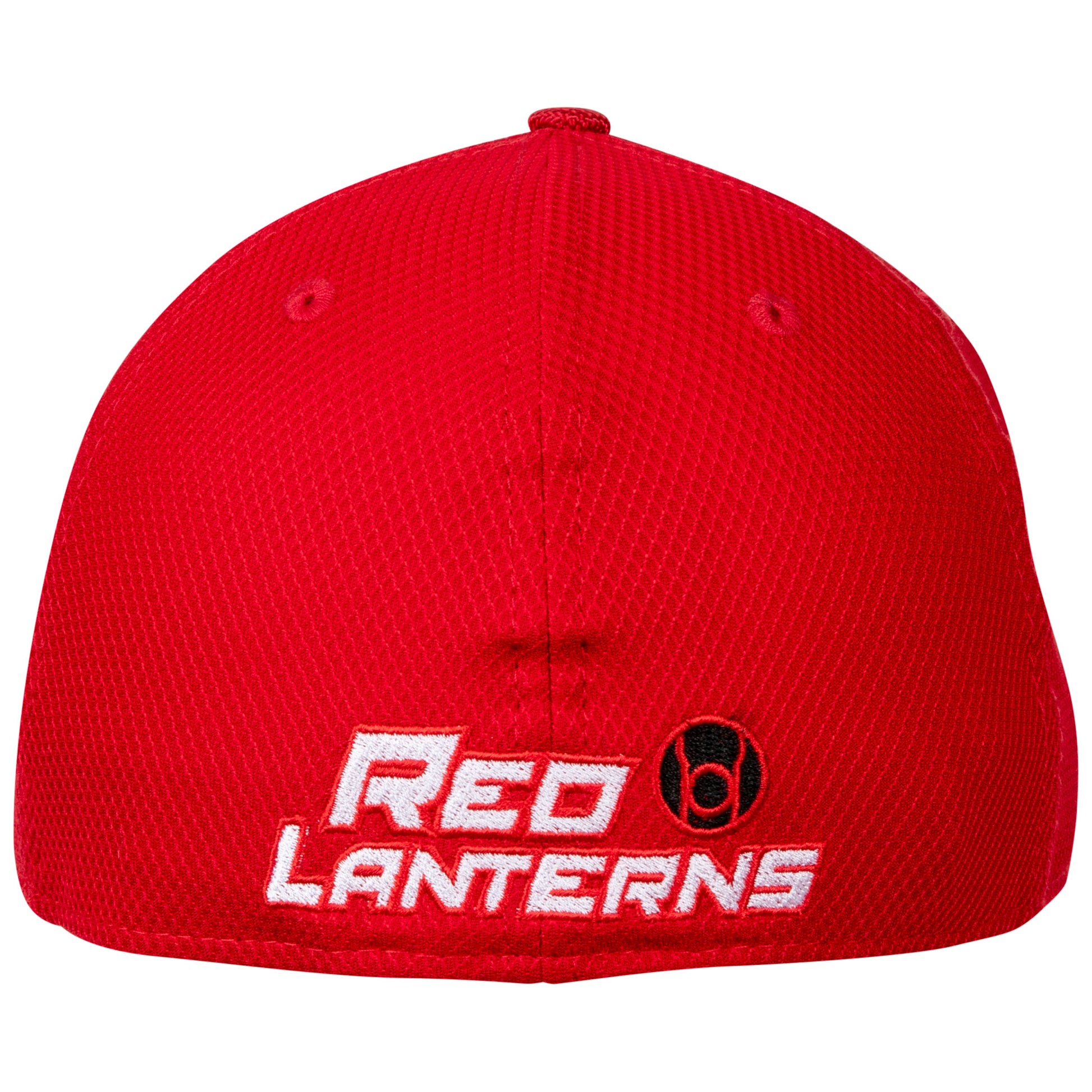 title:Red Lantern Symbol Armor New Era 59Fifty Fitted Hat;color:Red