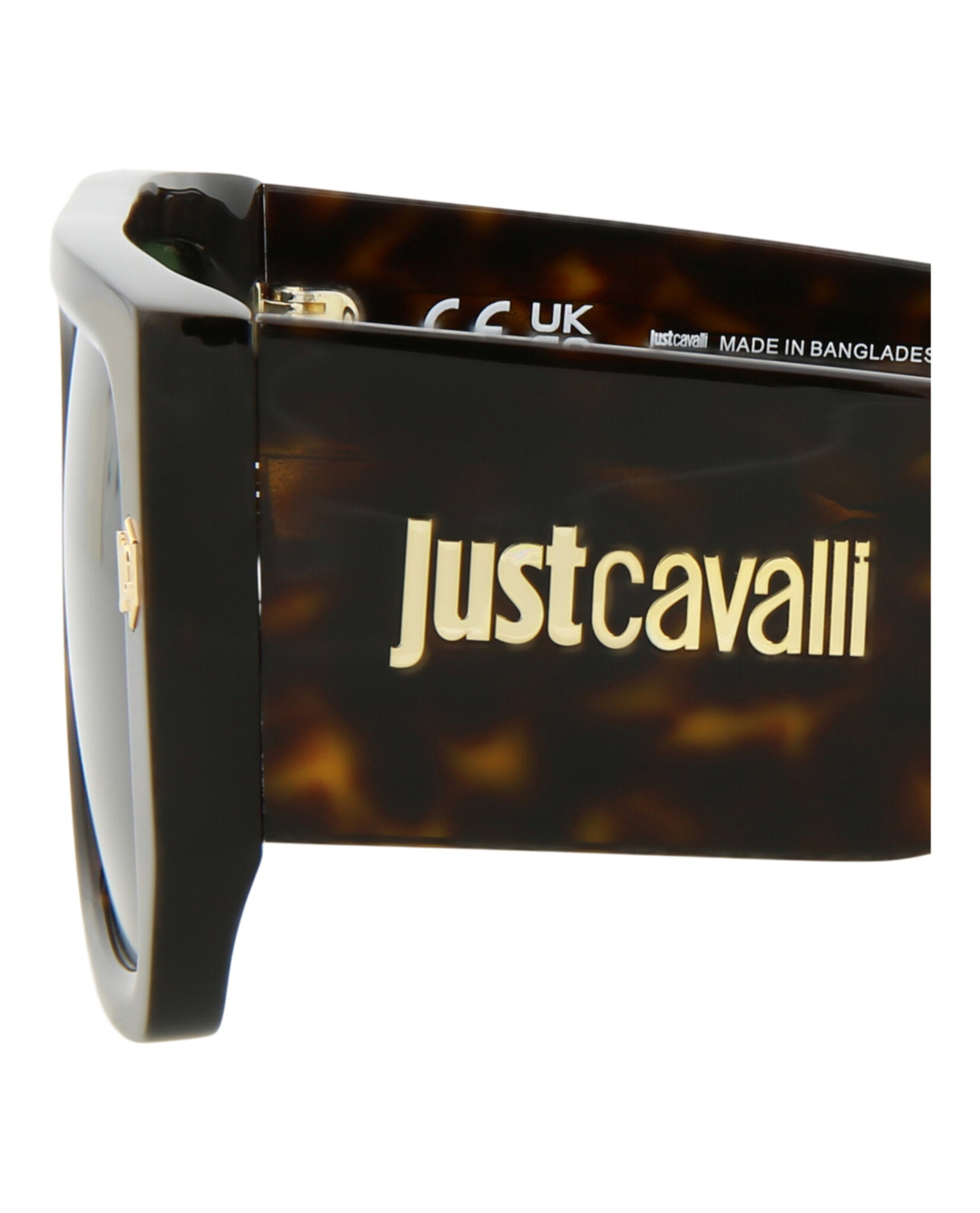 title:Just Cavalli Core Sunglasses Style # Style #SJC022K;color:Dark Havana Dark Havana Green