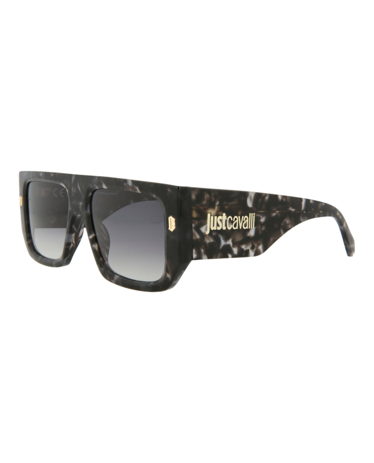 title:Just Cavalli Core Sunglasses Style # Style #SJC022K;color:Grey Havana Grey Havana Smoke