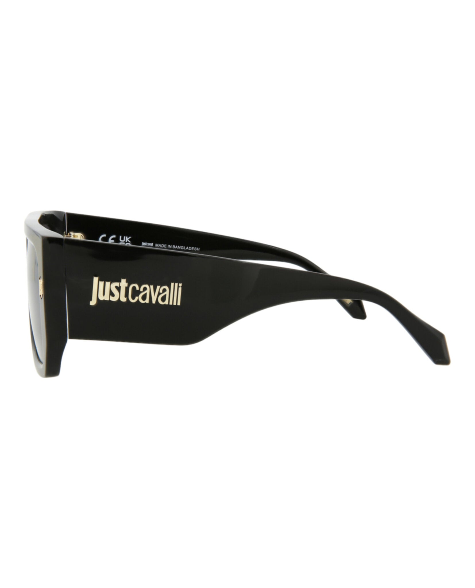 title:Just Cavalli Core Sunglasses Style # Style #SJC022K;color:Black Black Smoke