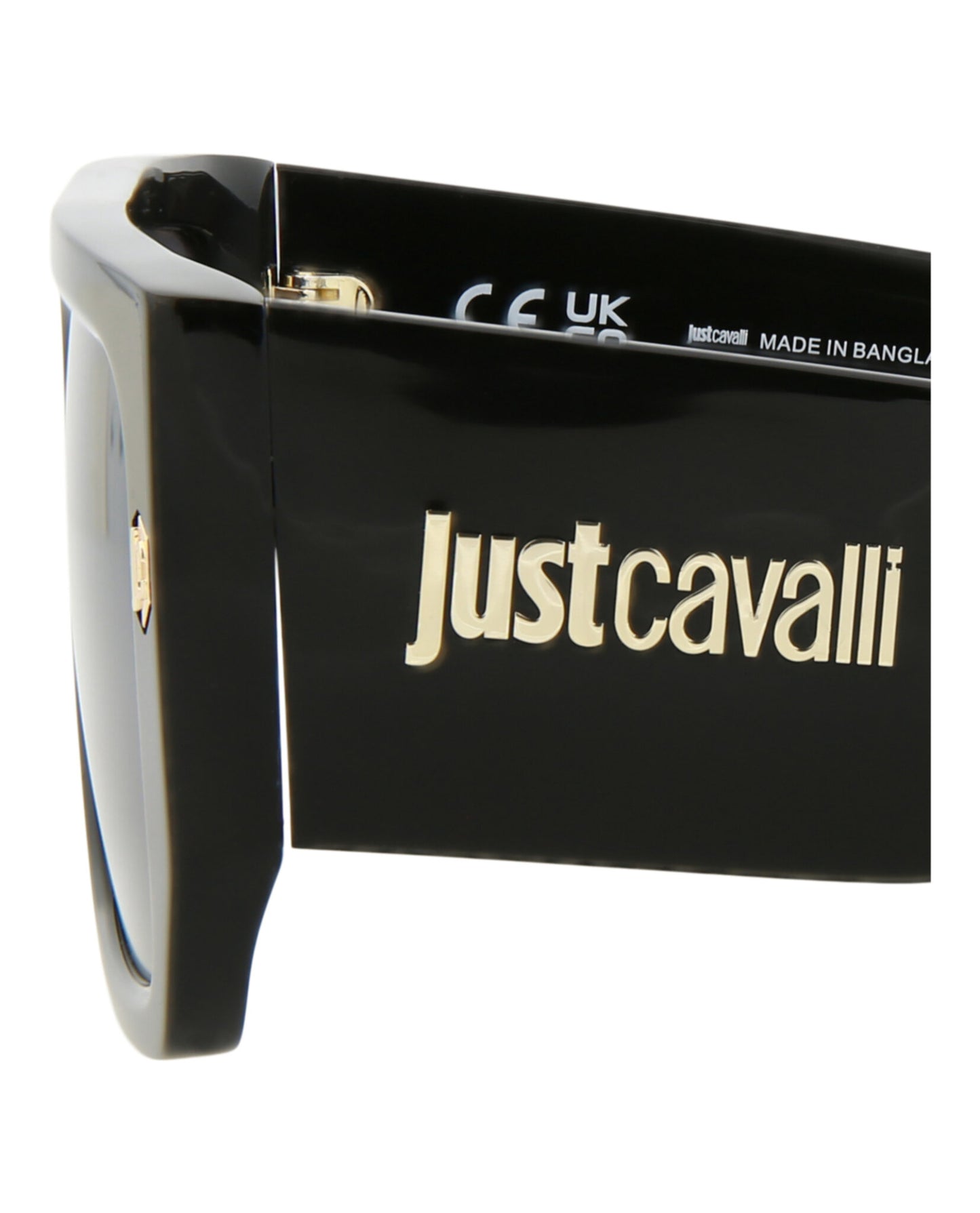 title:Just Cavalli Core Sunglasses Style # Style #SJC022K;color:Black Black Smoke