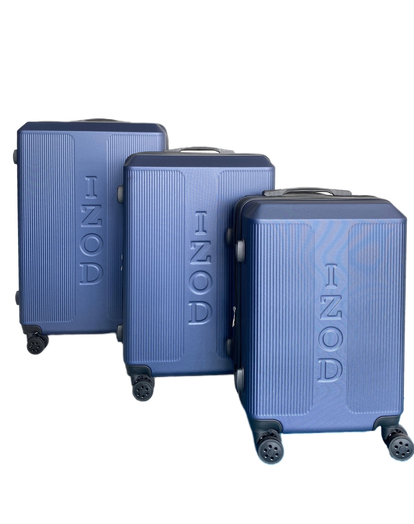 IZOD Skye Expandable ABS Hard shell Lightweight 360 Dual Spinning Wheels Combo Lock 28", 24", 20" 3 Piece Luggage Set