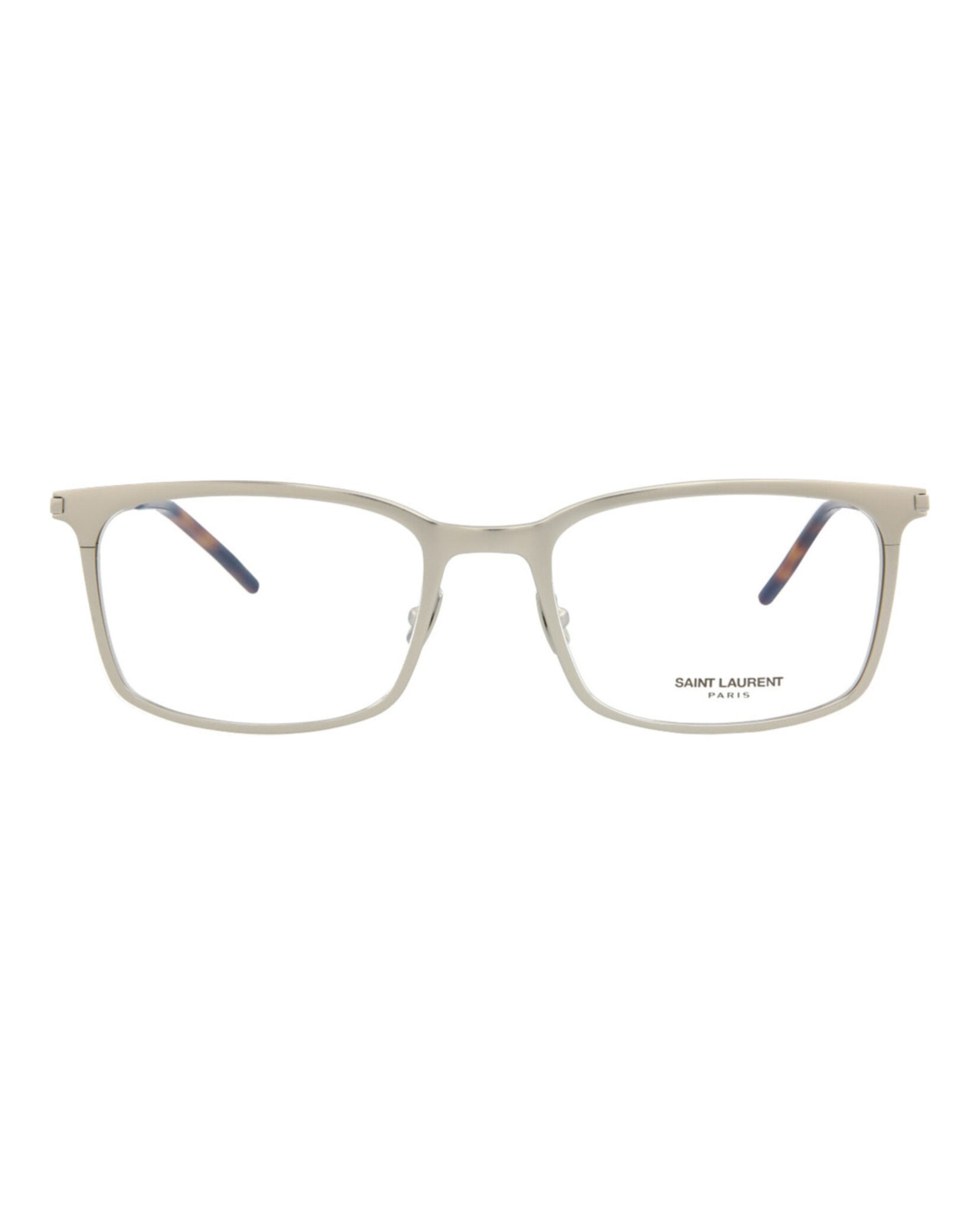 title:Saint Laurent Fashion Optical, style # SL265-30006101006;color:Silver Silver Transparent