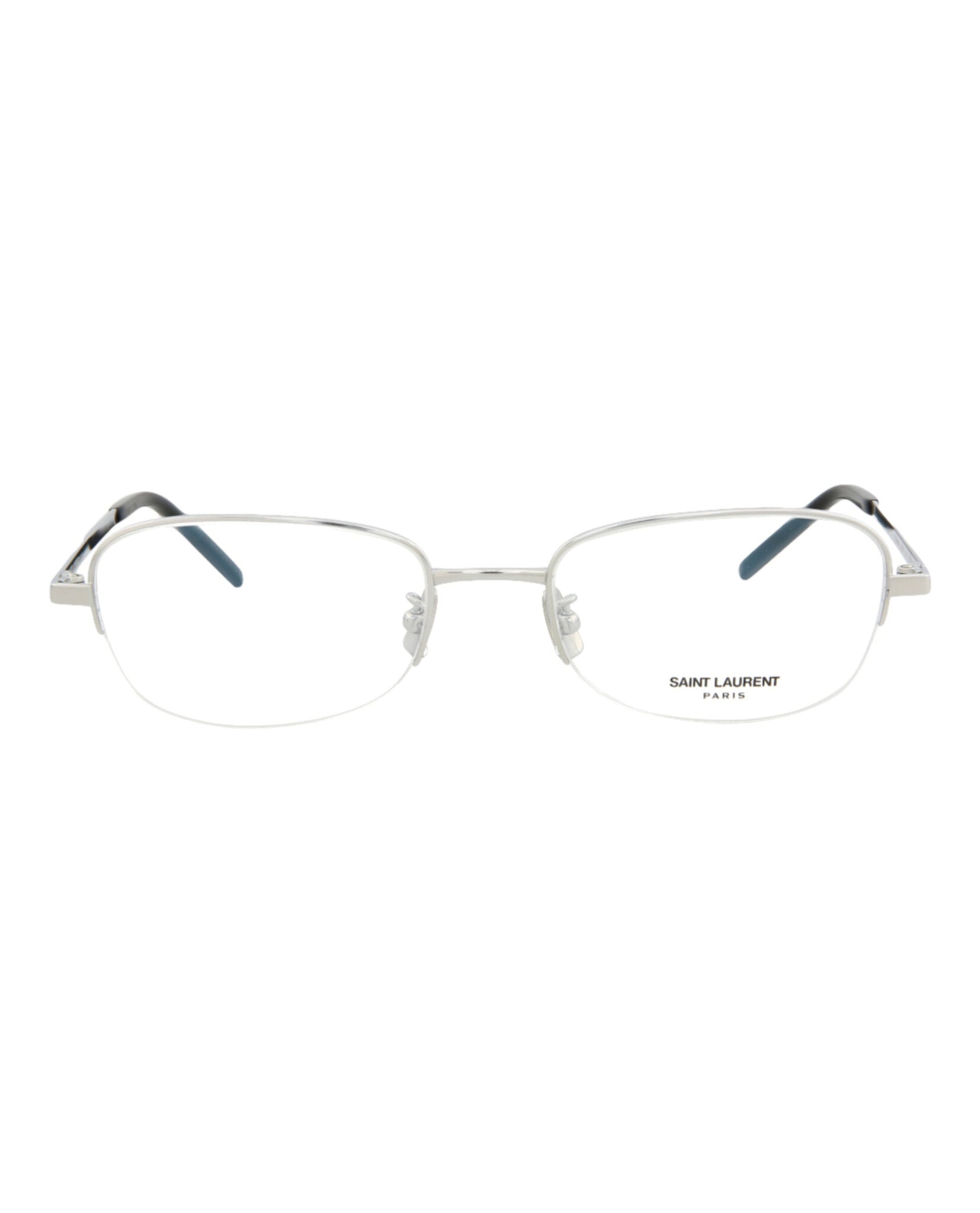 title:Saint Laurent Novelty Optical, style # SL359T-30008522001;color:Silver Silver Transparent