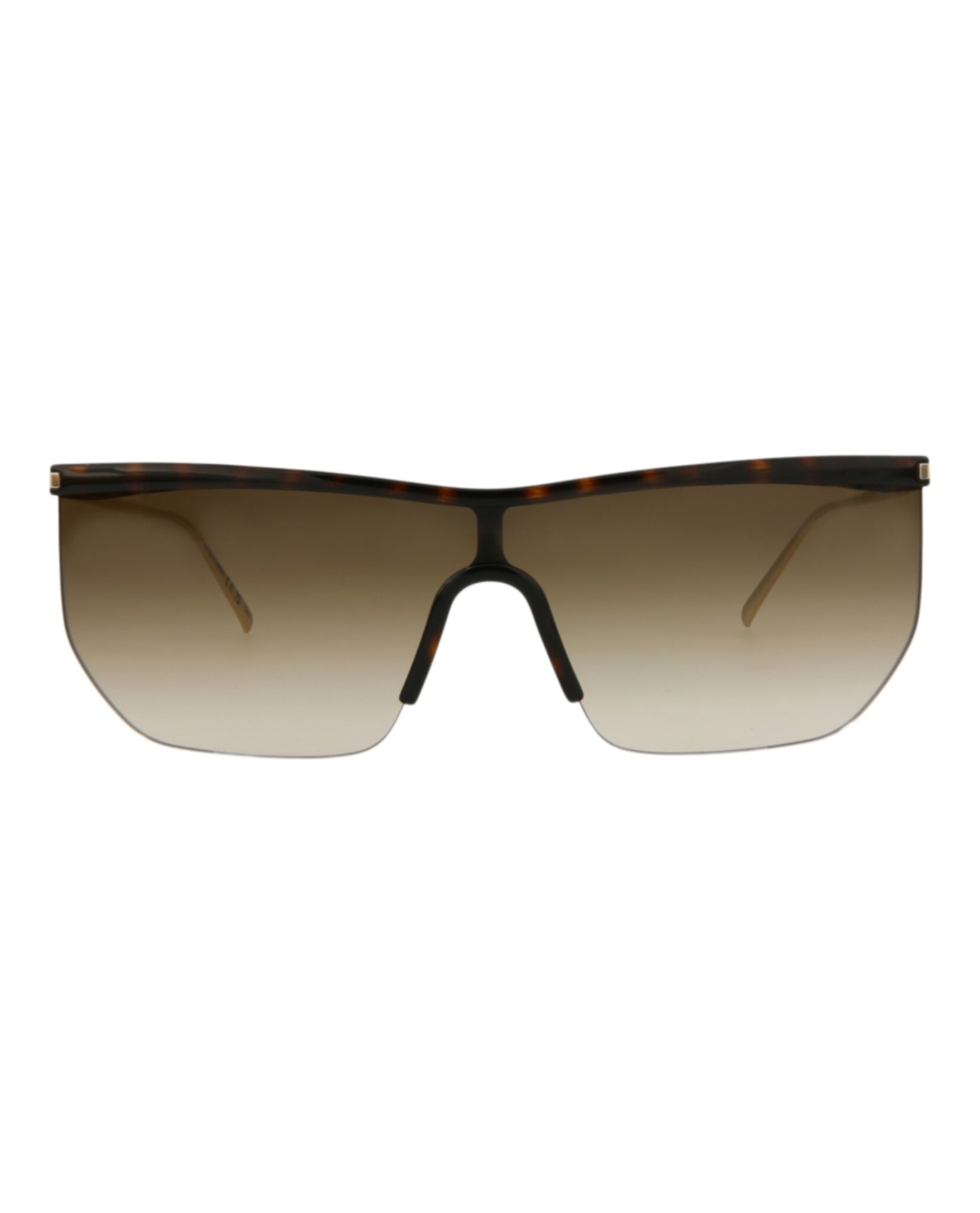 title:Saint Laurent Novelty Sunglasses Style # Style #SL519MA;color:Havana Gold Brown