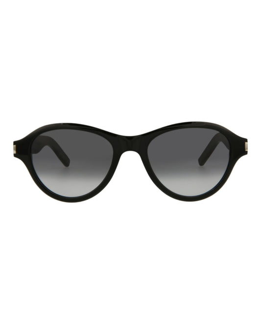 title:Saint Laurent Fashion Sunglasses Style #SL520SUNSE-30013041001;color:Black Black Grey