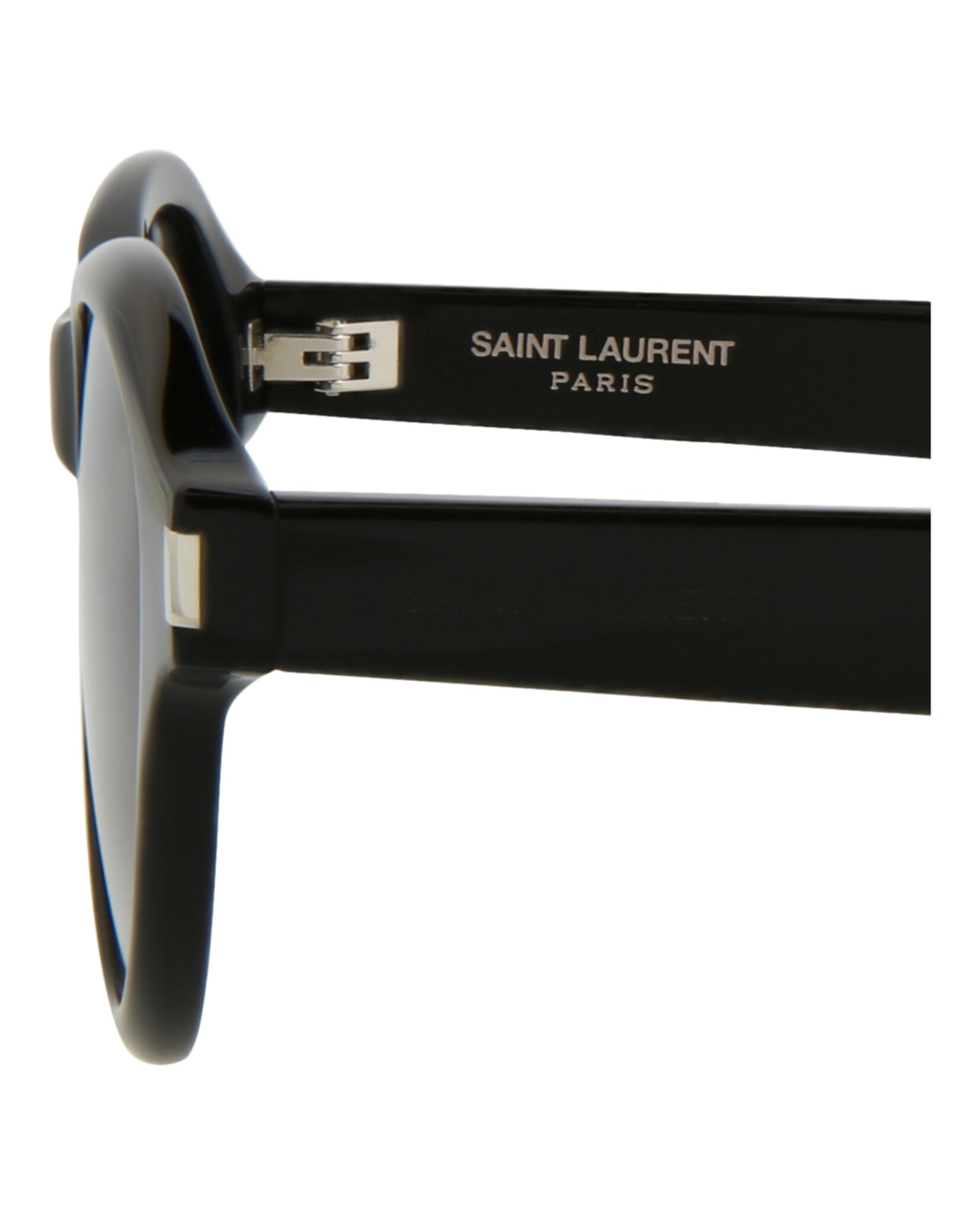 title:Saint Laurent Fashion Sunglasses Style #SL520SUNSE-30013041001;color:Black Black Grey