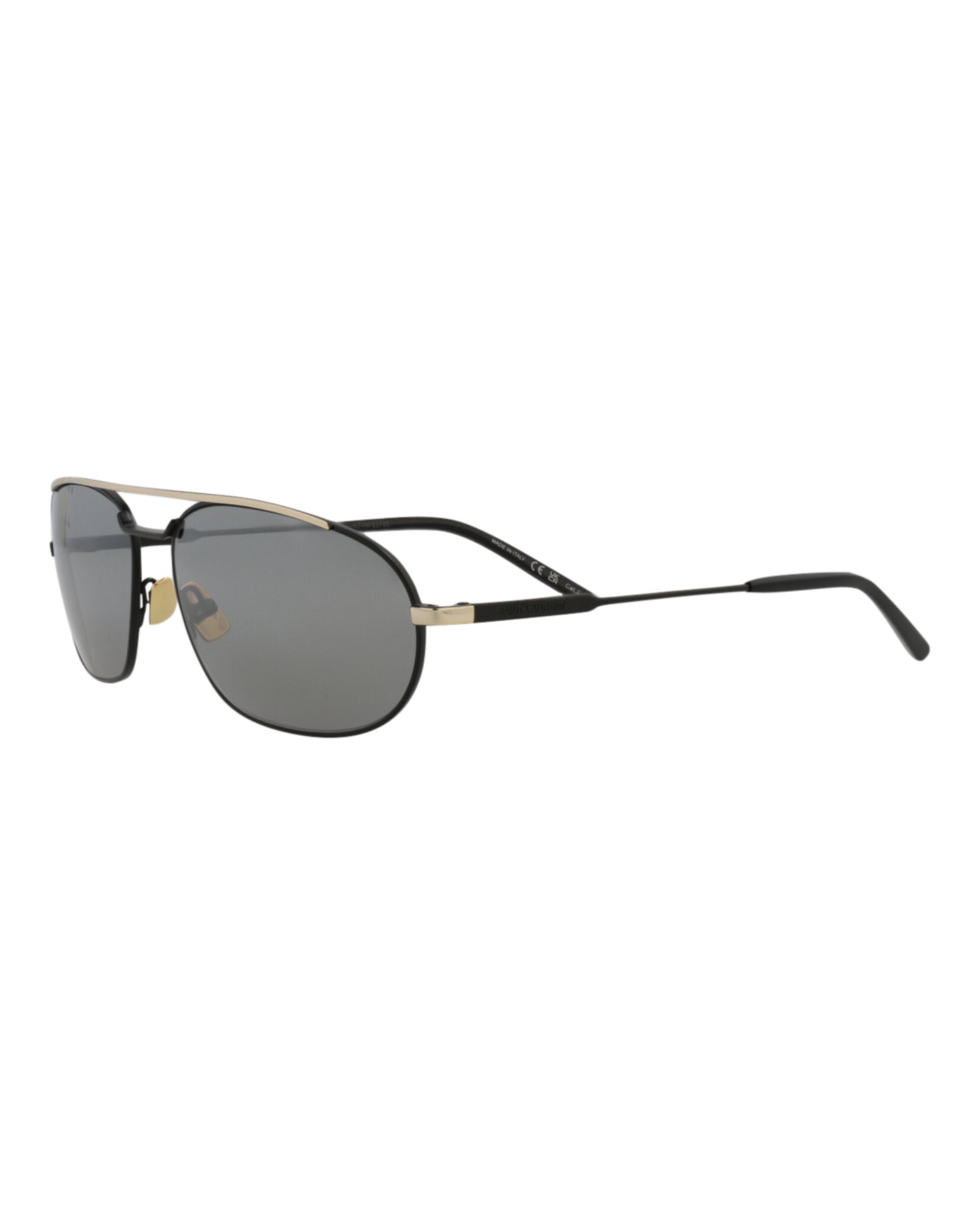 title:Saint Laurent Novelty Sunglasses Style #SL561-30013779003;color:Black Black Silver