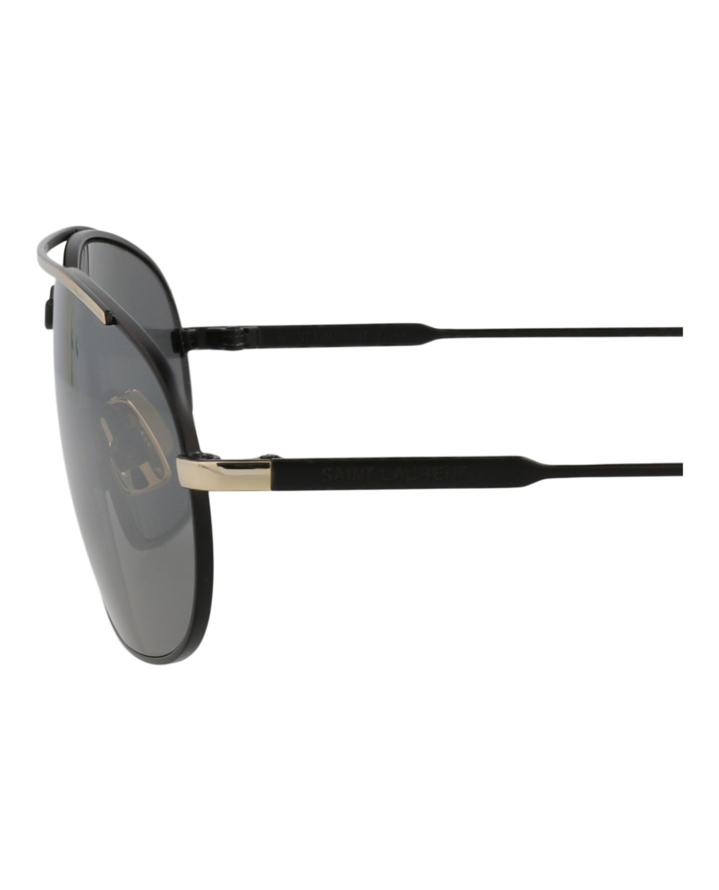 title:Saint Laurent Novelty Sunglasses Style #SL561-30013779003;color:Black Black Silver