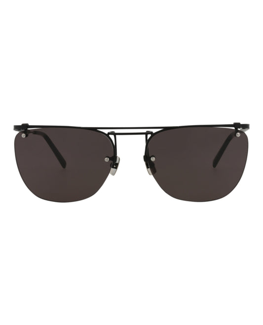 title:Saint Laurent Novelty Sunglasses Style #SL600-30014318001;color:Black Black Black