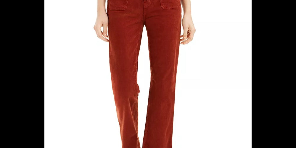 Lucky Brand Ava Corduroy Bootcut Jeans Red Size 25