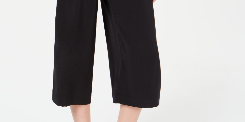 Maison Jules Women's Printed Ponte-Knit Pants Navy Size Extra