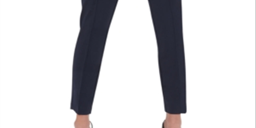 Tommy Hilfiger Women's Front Seam Skinny Pants Blue Size 10