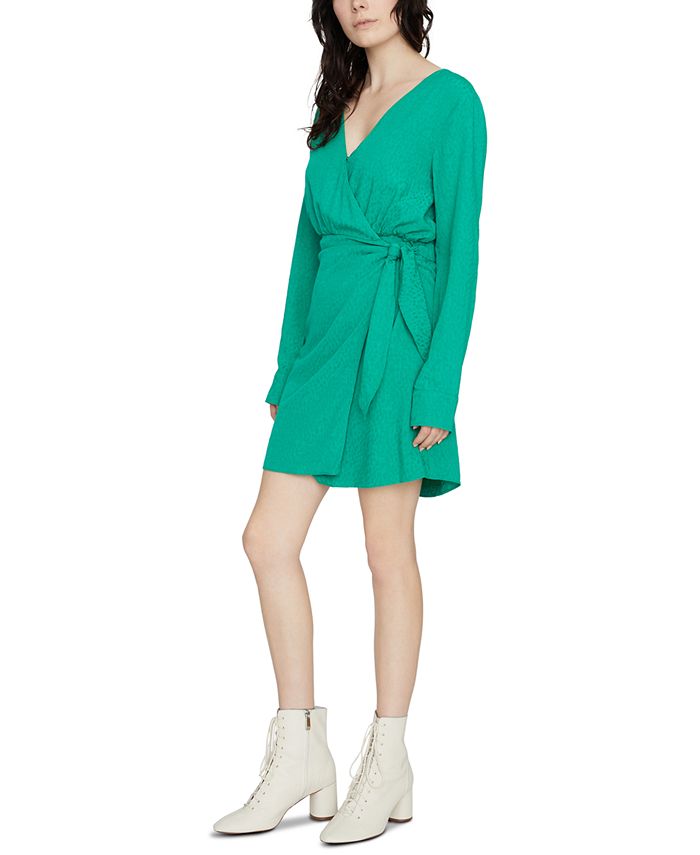 Sanctuary Women's Stay the Night Wrap Dress Green Size 0