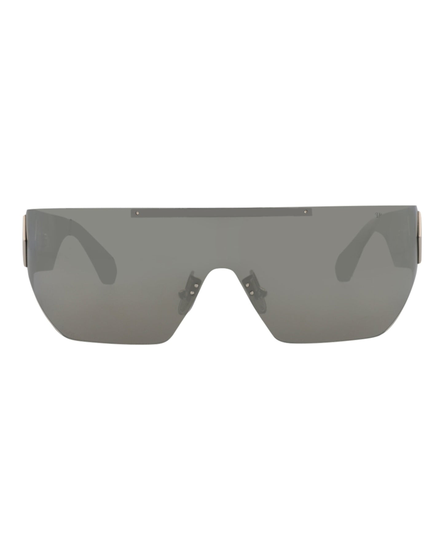 title:Philipp Plein Novelty Sunglasses Style #SPP029M-99579X;color:Palladium Palladium Silver