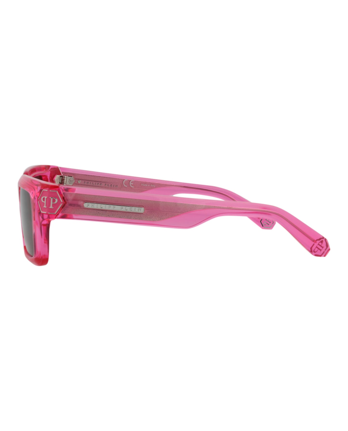 title:Philipp Plein Novelty Sunglasses Style #SPP044M-5303GB;color:Fuchsia Smoke