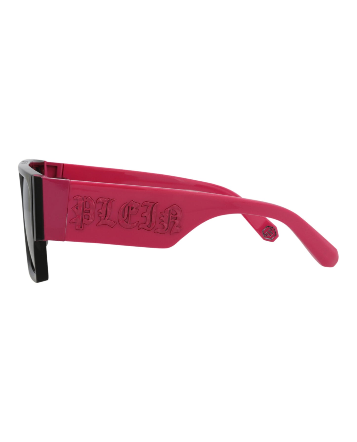 title:Philipp Plein Novelty Sunglasses Style #SPP094M-54700F;color:Black Pink Smoke