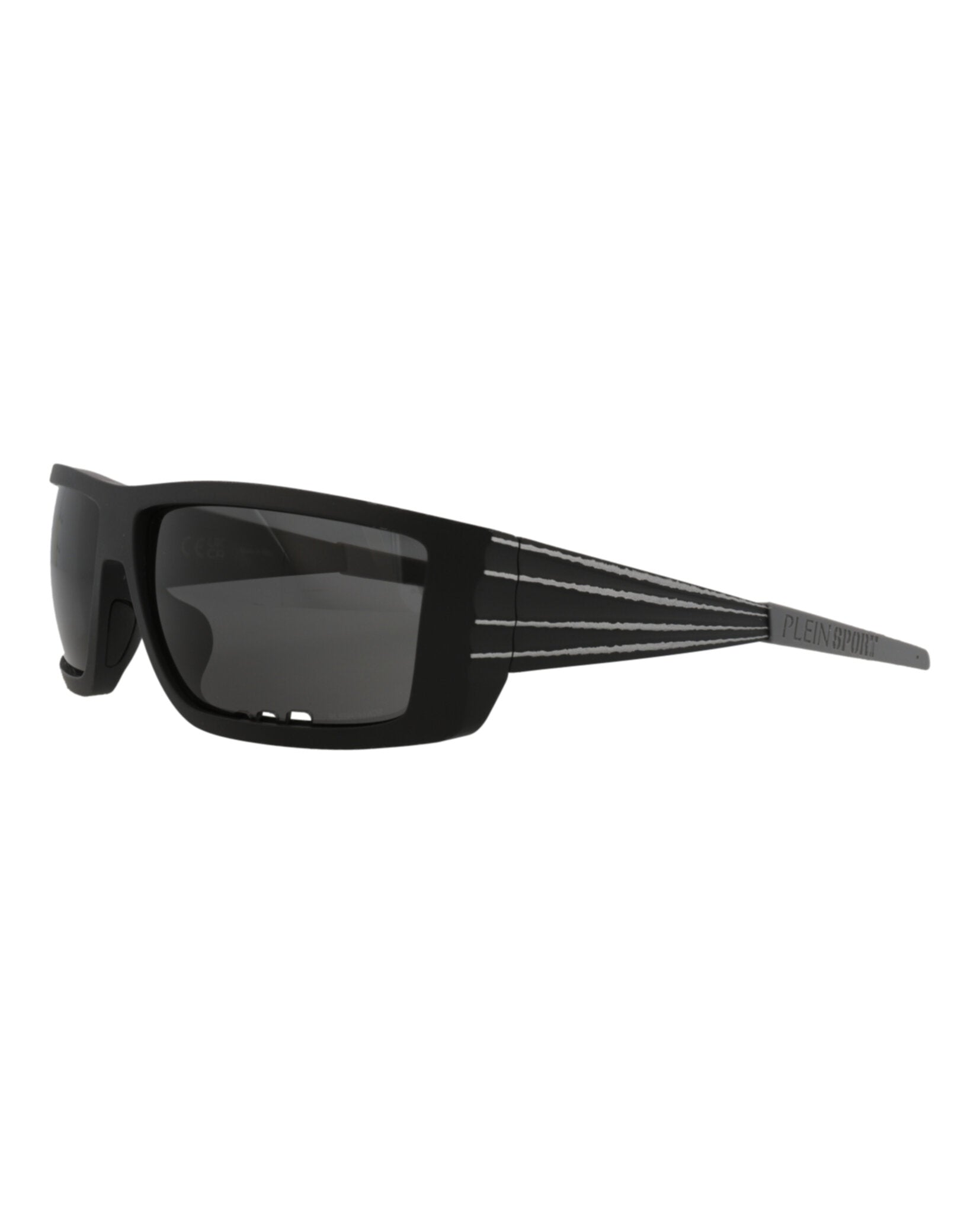 title:Philipp Plein Sport Sunglasses Style #SSP003-640U28;color:Black Black Smoke