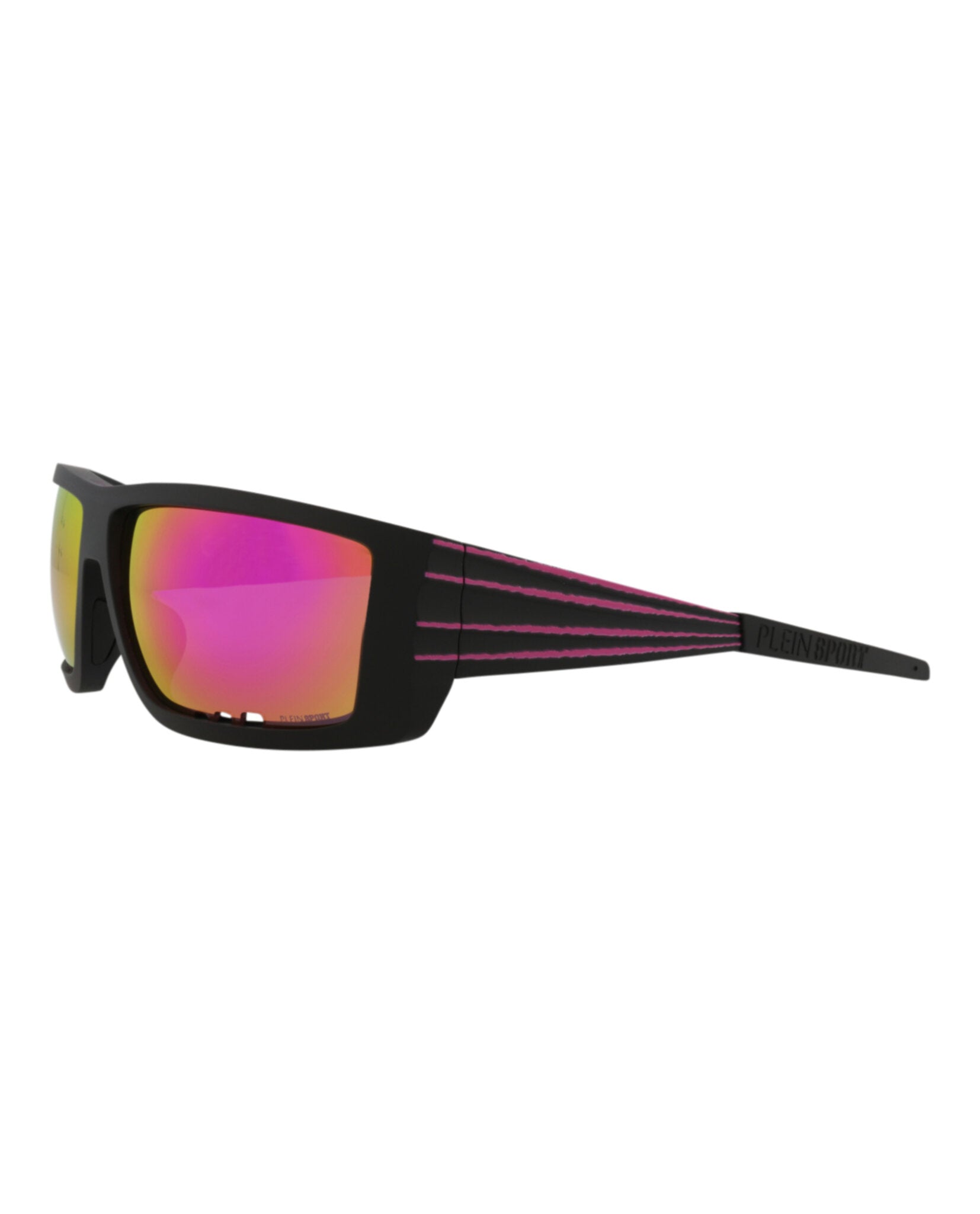 title:Philipp Plein Sport Sunglasses Style #SSP003-64U28R;color:Black Black Pink