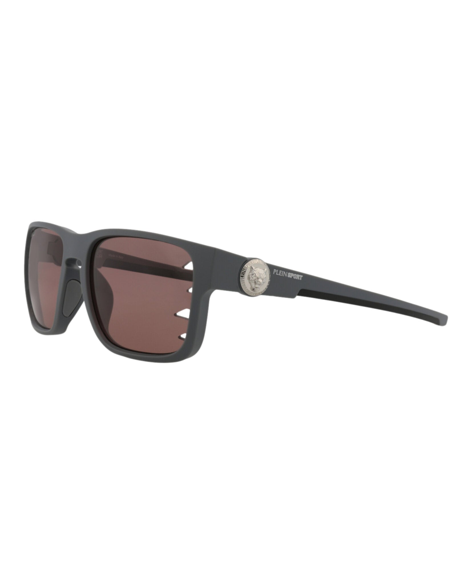 title:Philipp Plein Sport Sunglasses Style #SSP004-57507P;color:Grey Grey Pink