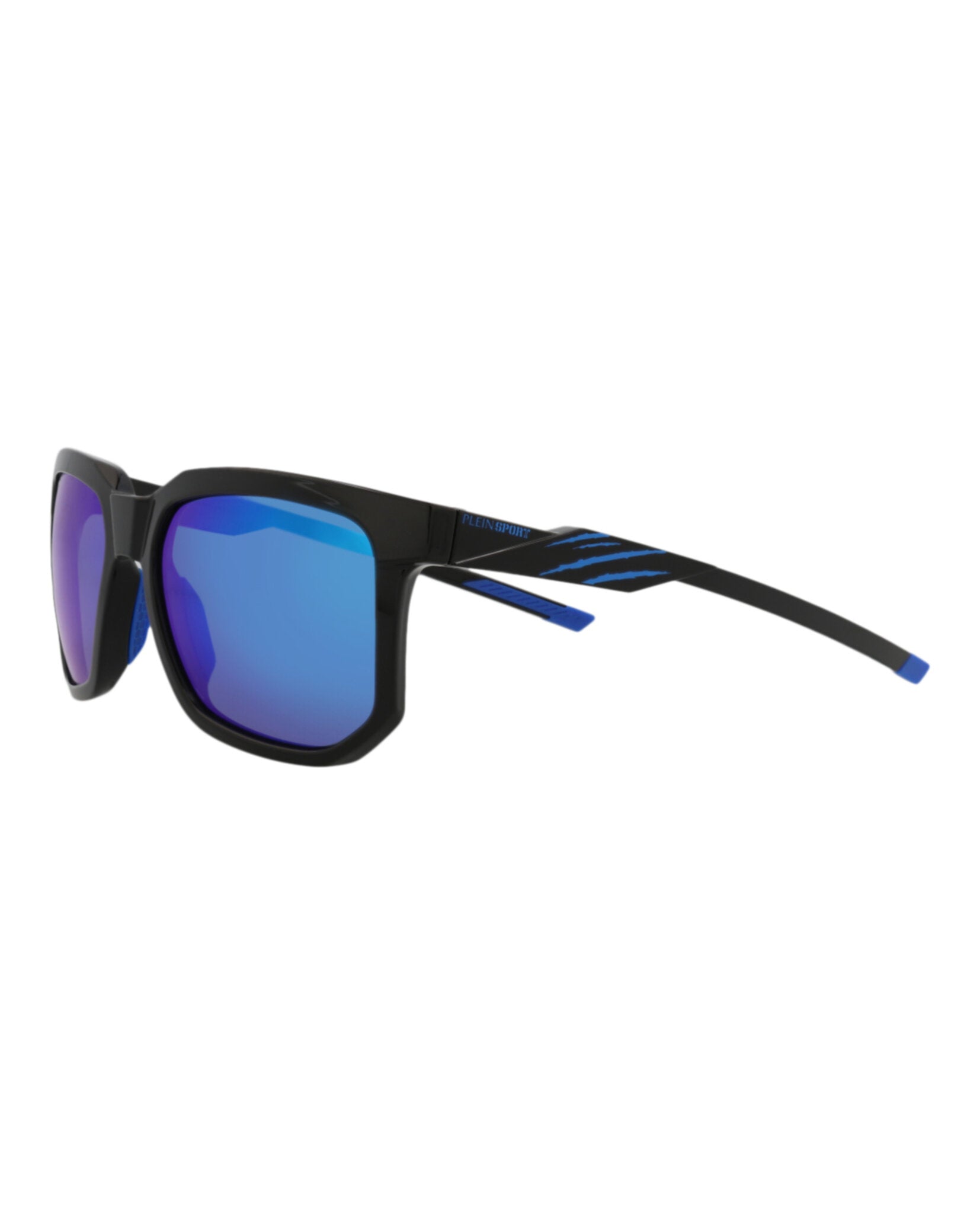 title:Philipp Plein Sport Sunglasses Style #SSP011-56Z42Z;color:Black Black Blue