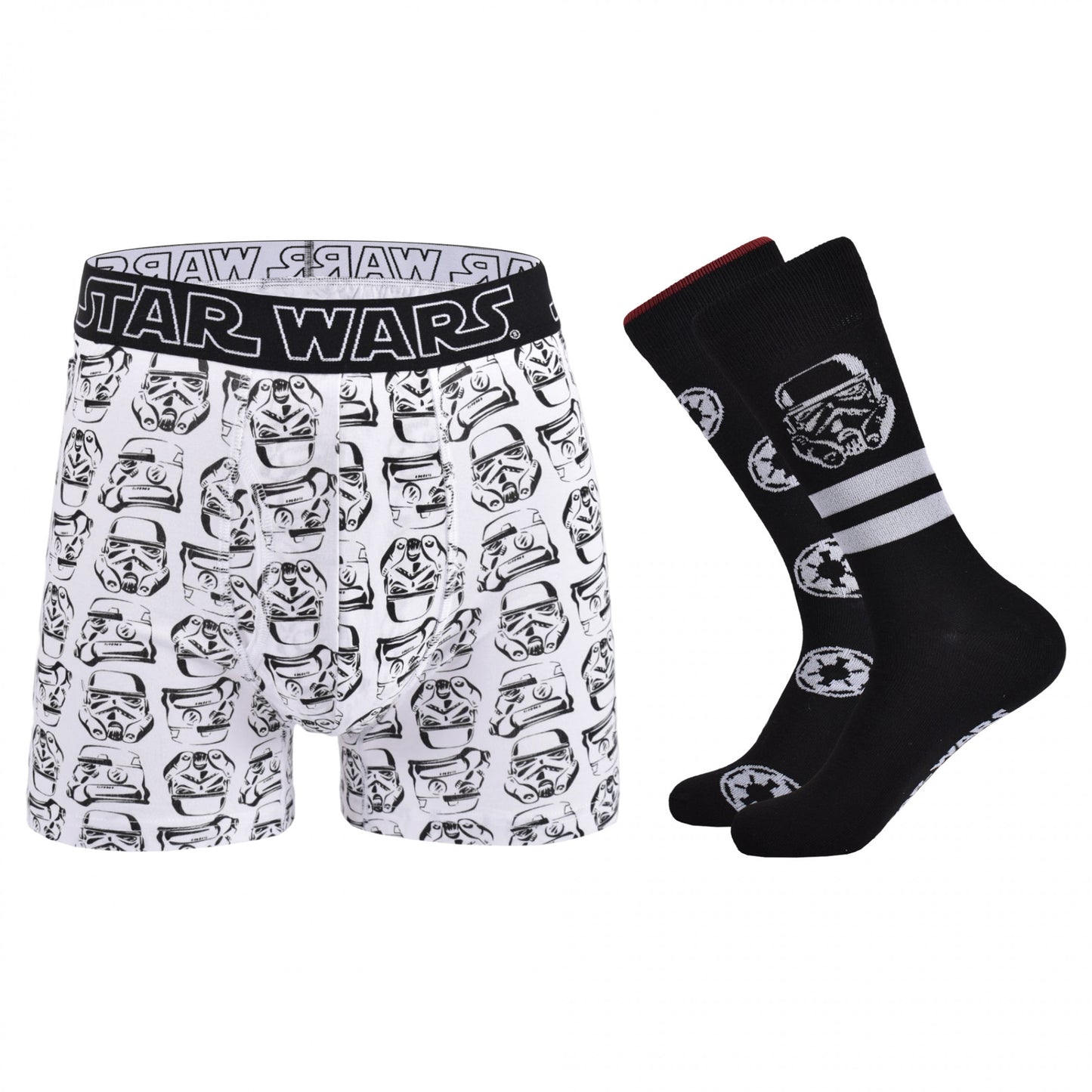 title:Star Wars Storm Troopers Underwear and Crew Socks Boxed Set;color:Multi-Color