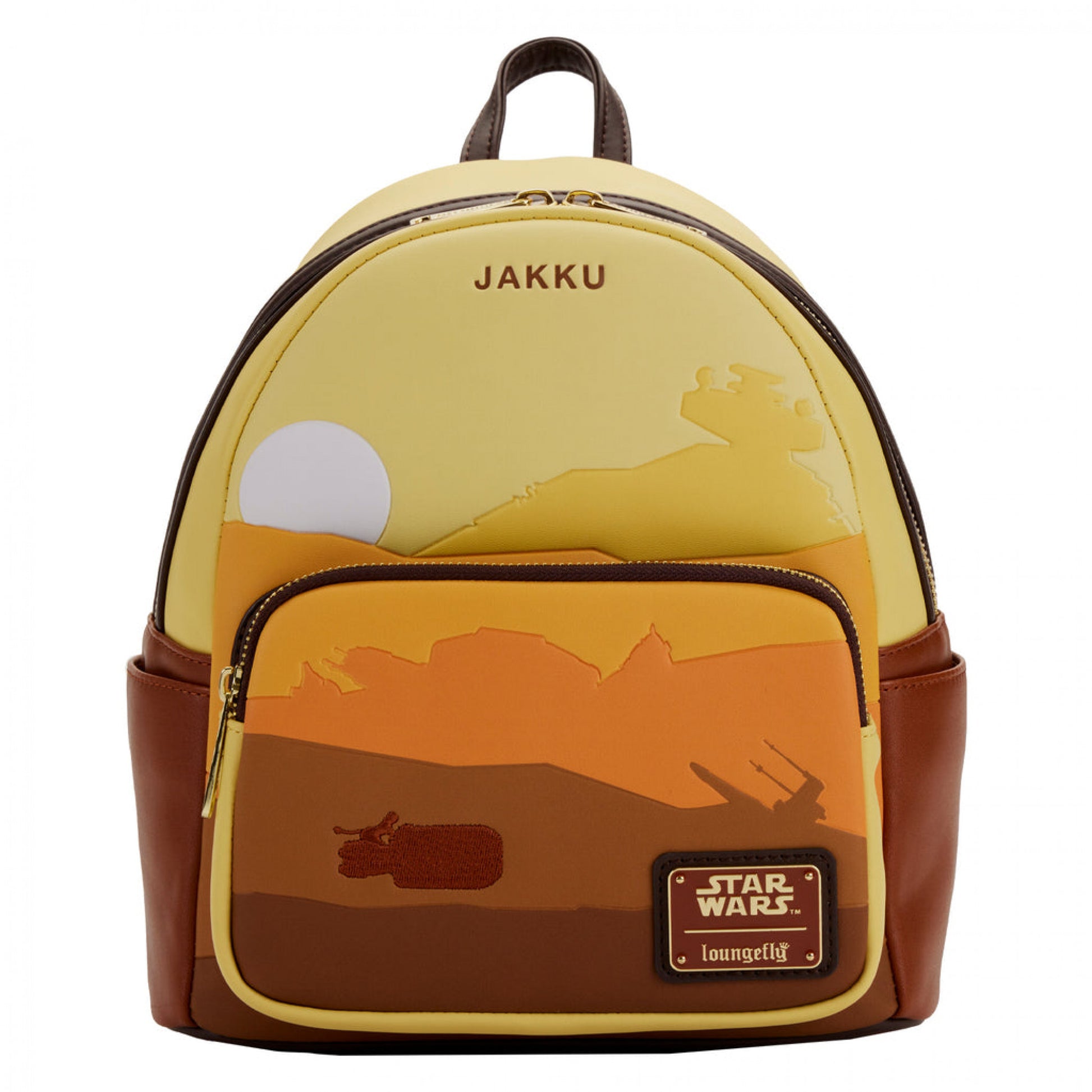 title:Star Wars Lands of Jakku Mini Backpack by Loungefly;color:Multi-Color