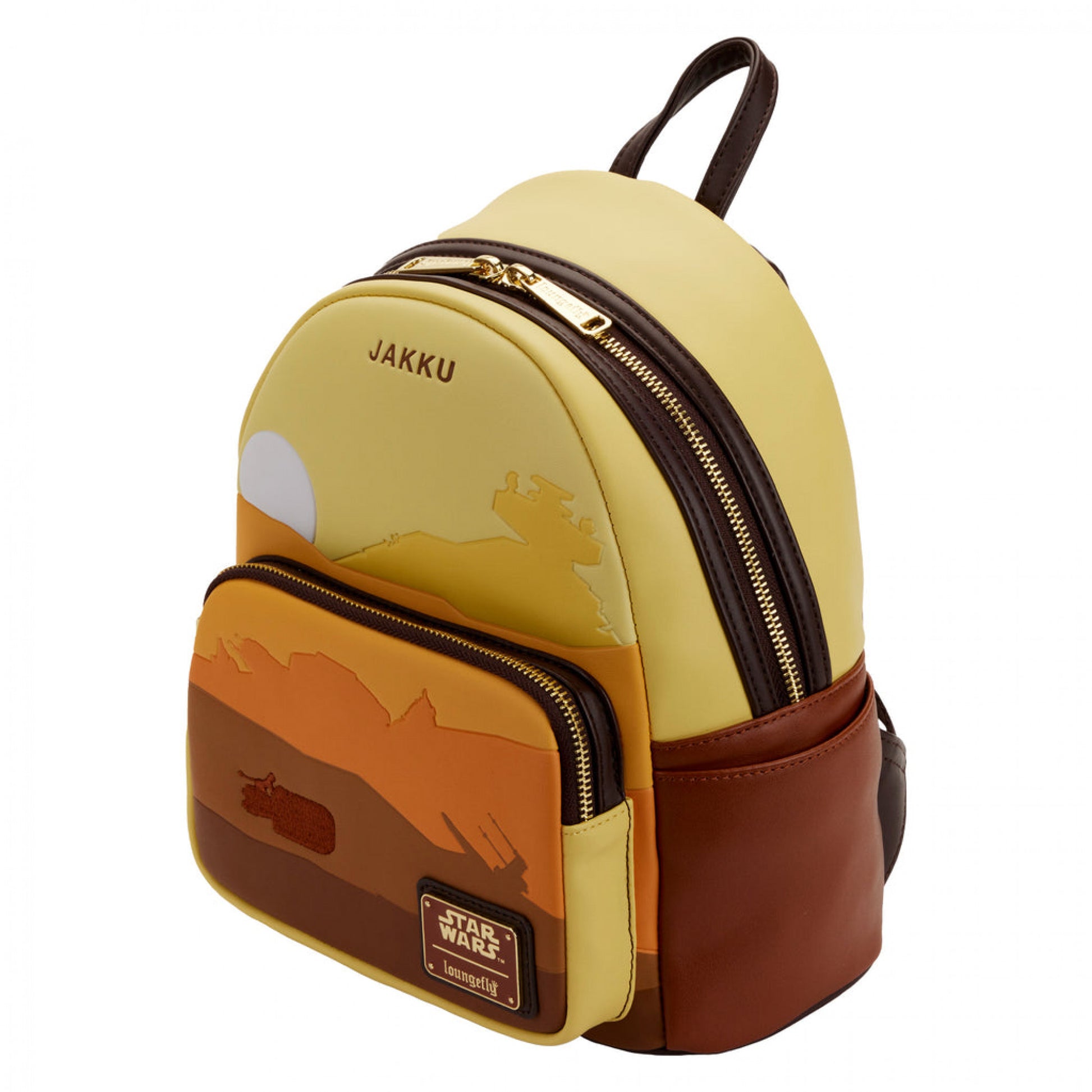 title:Star Wars Lands of Jakku Mini Backpack by Loungefly;color:Multi-Color