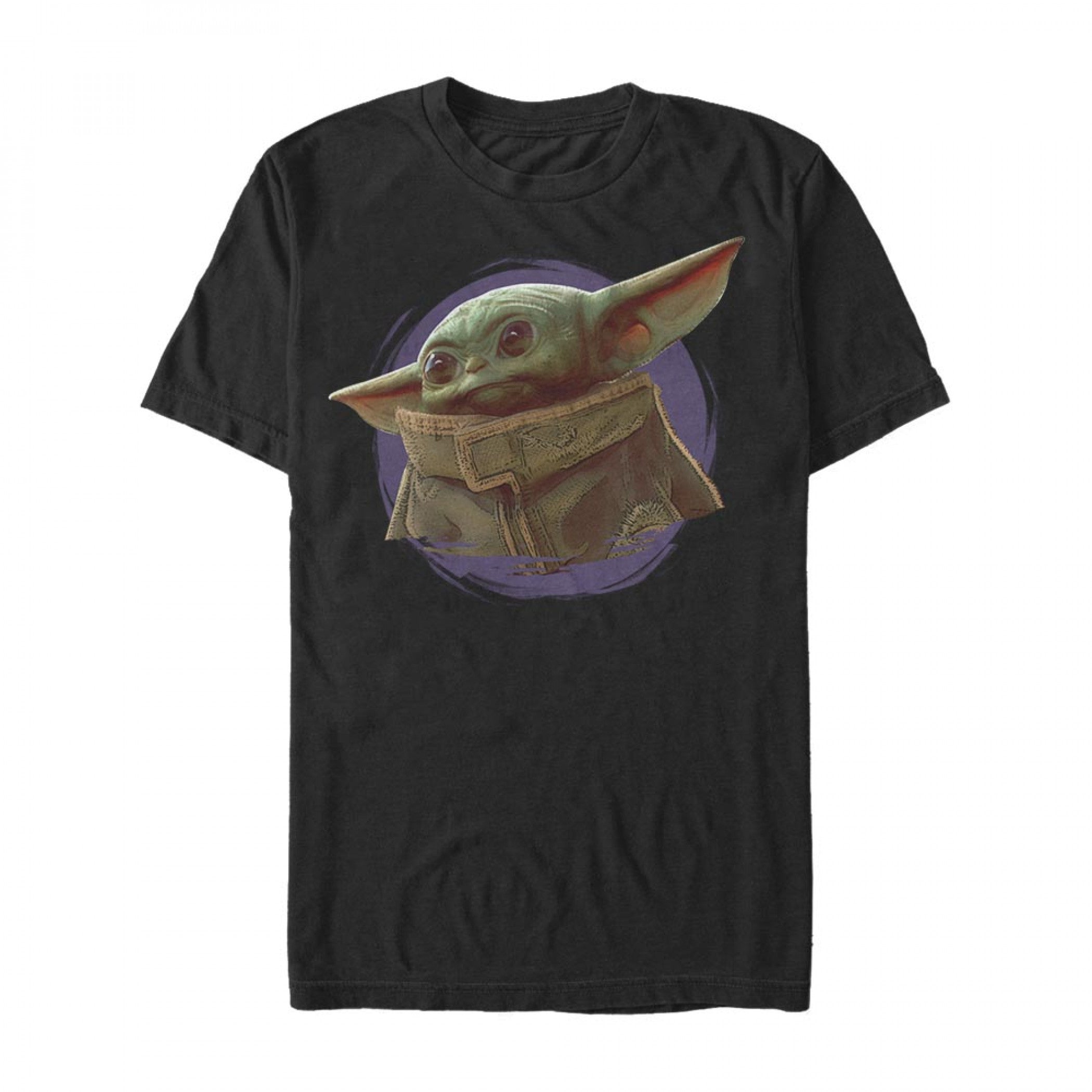 title:The Mandalorian The Child Purple Dot T-Shirt;color:Black