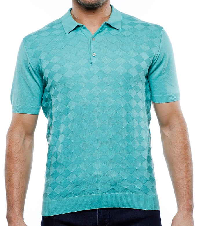 Mint Green Short Sleeve Knit