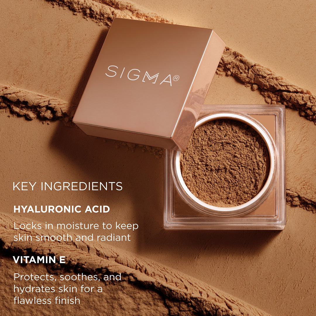 title:Sigma Beauty Soft Focus Setting Powder;color:Cinnamon