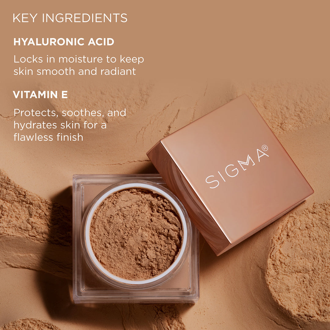 title:Sigma Beauty Soft Focus Setting Powder;color:Honey