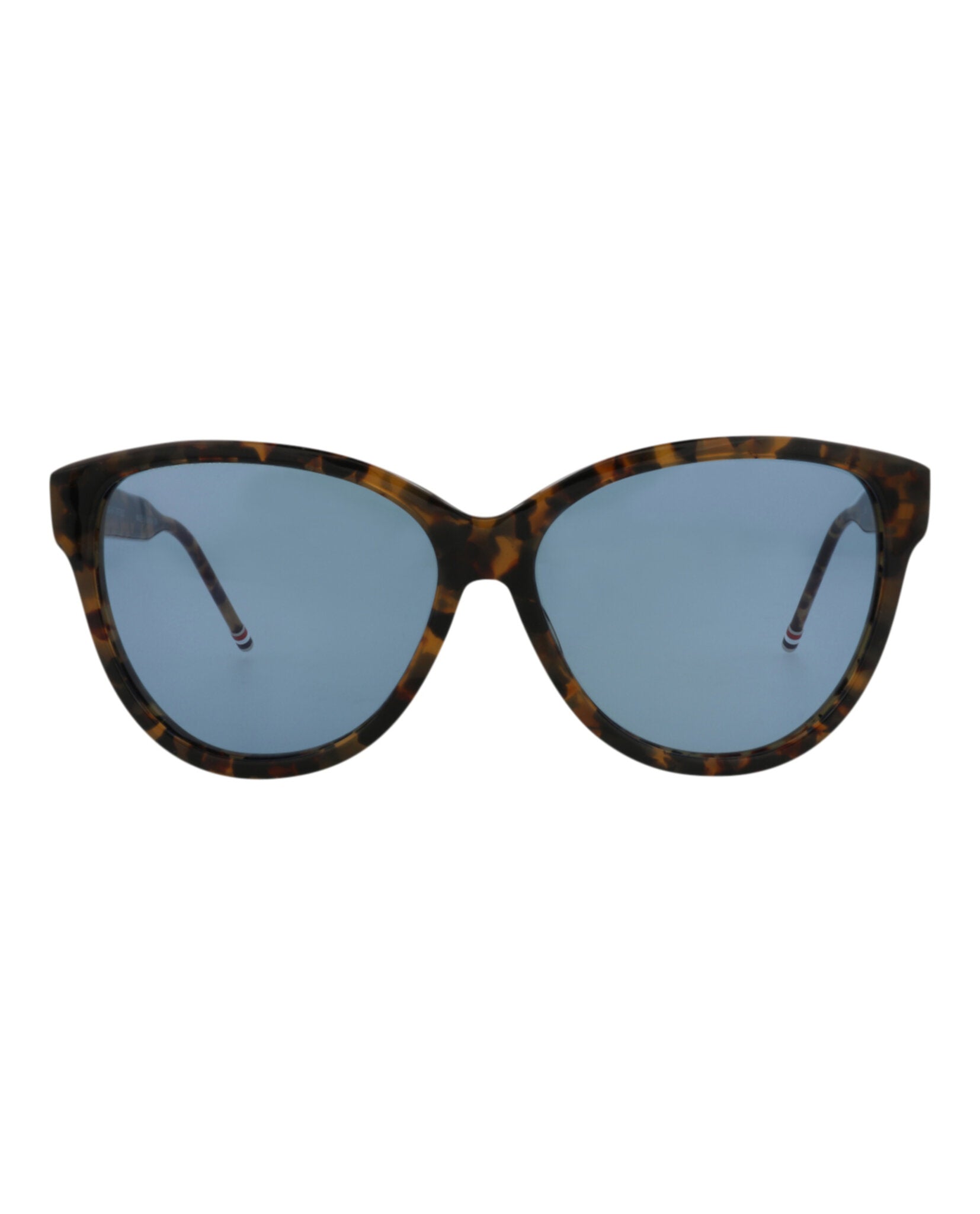 title:Thom Browne Cat Eye-Frame Acetate Sunglasses;color:Tortoise Tortoise Blue